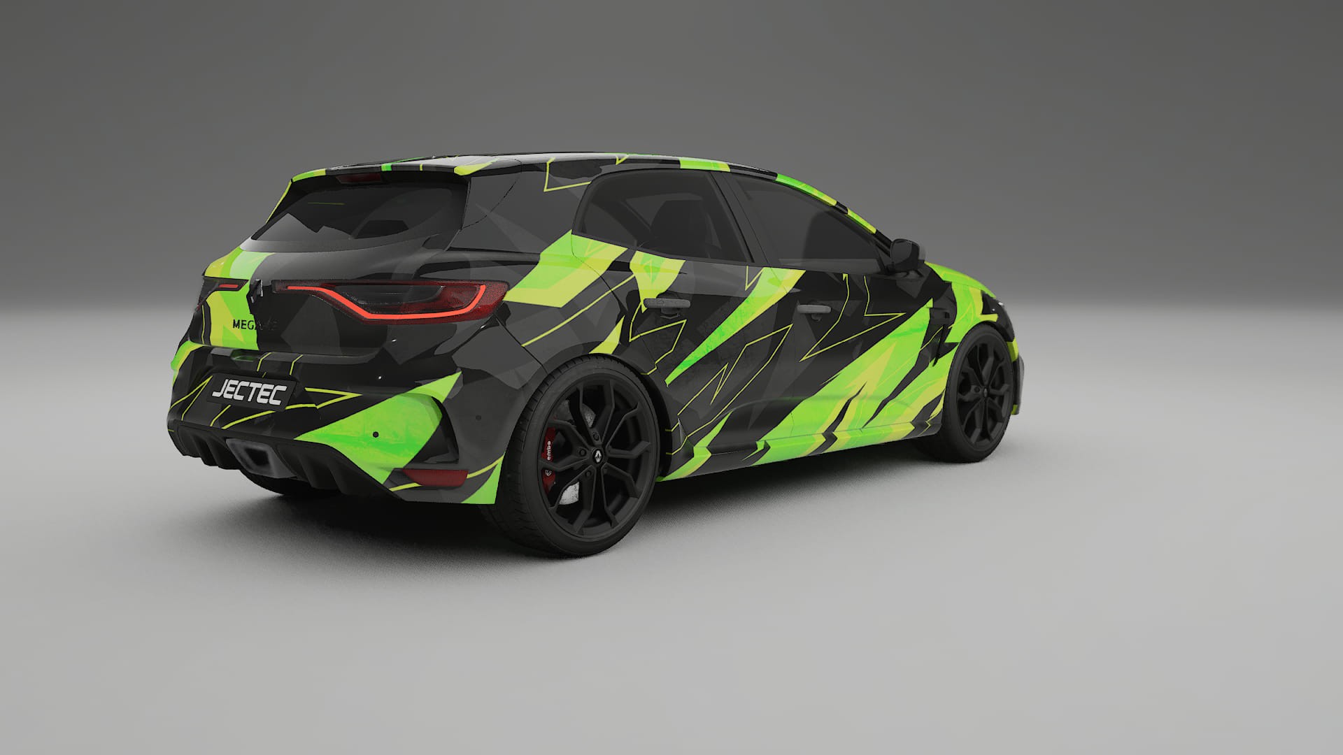 Renault Megane RS IV NINJA TURTLES – Kit Wrap PPF Personalizzato in Pellicola Poliuretanica Stampabile