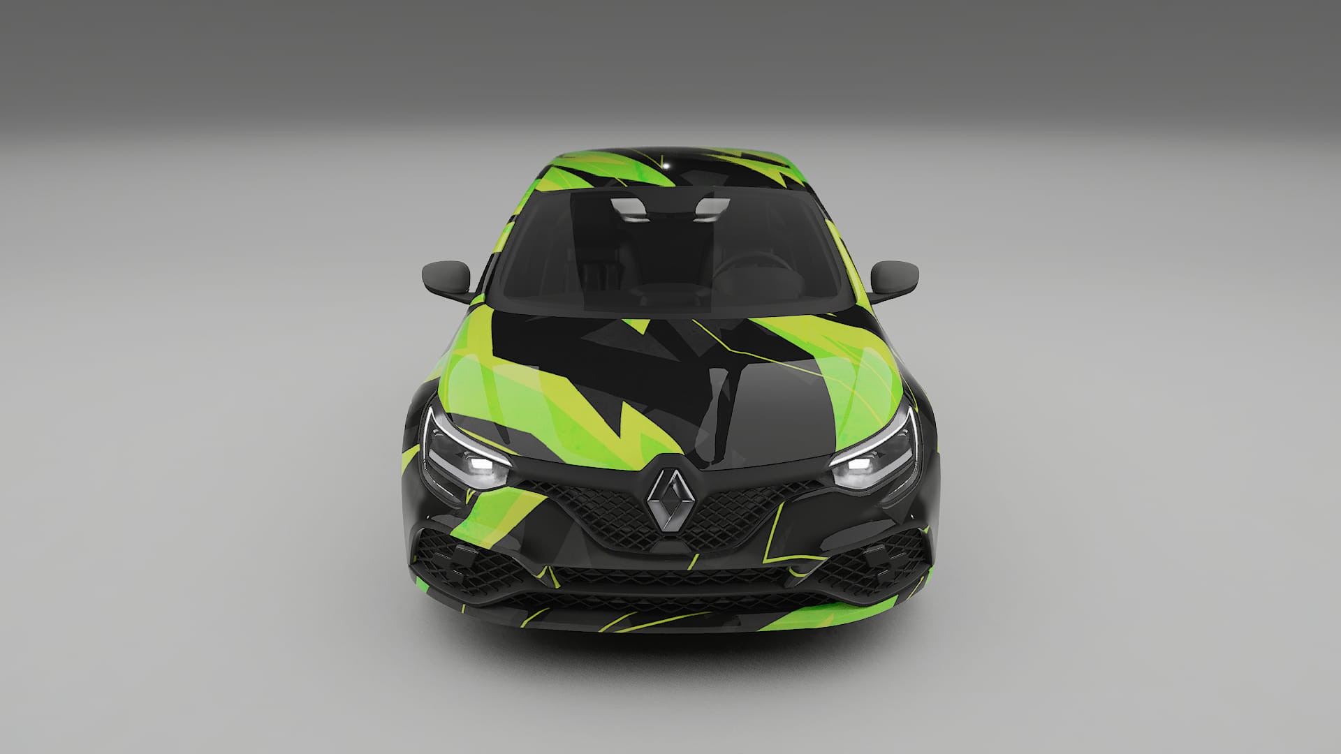Renault Megane RS IV NINJA TURTLES – Kit Wrap PPF Personalizzato in Pellicola Poliuretanica Stampabile