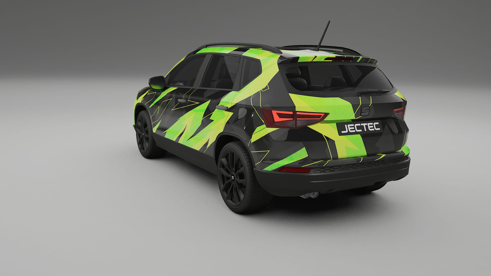 Seat Ateca KH7 NINJA TURTLES – Kit Wrap PPF Personalizzato in Pellicola Poliuretanica Stampabile