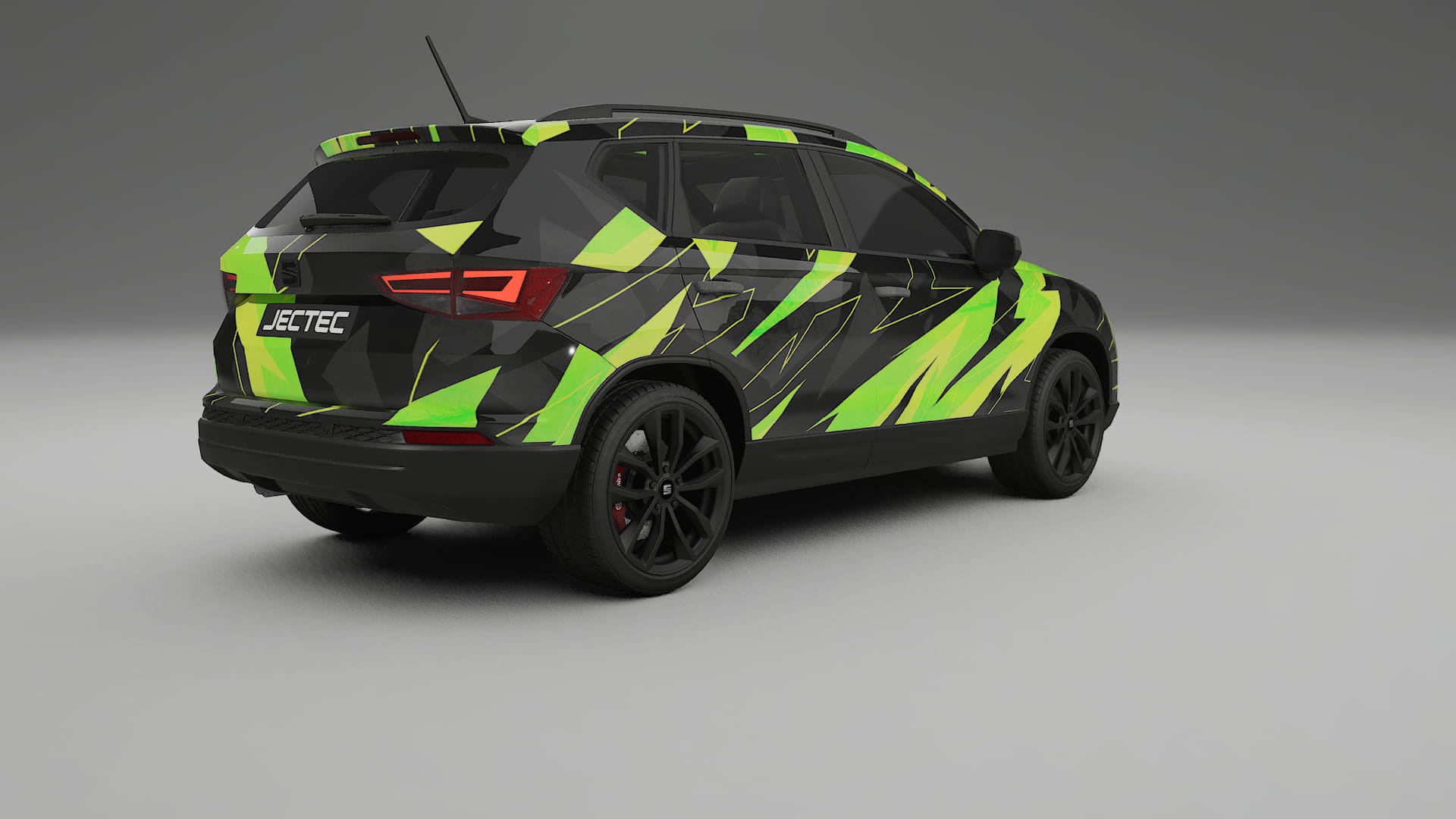 Seat Ateca KH7 NINJA TURTLES – Kit Wrap PPF Personalizzato in Pellicola Poliuretanica Stampabile