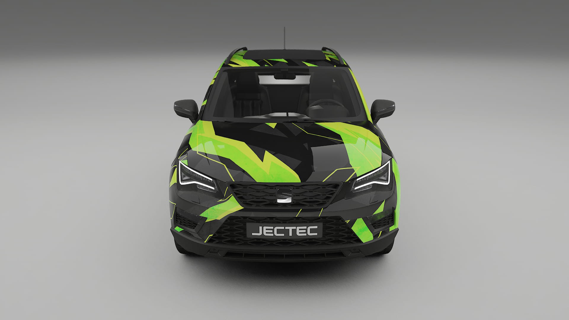 Seat Ateca KH7 NINJA TURTLES – Kit Wrap PPF Personalizzato in Pellicola Poliuretanica Stampabile