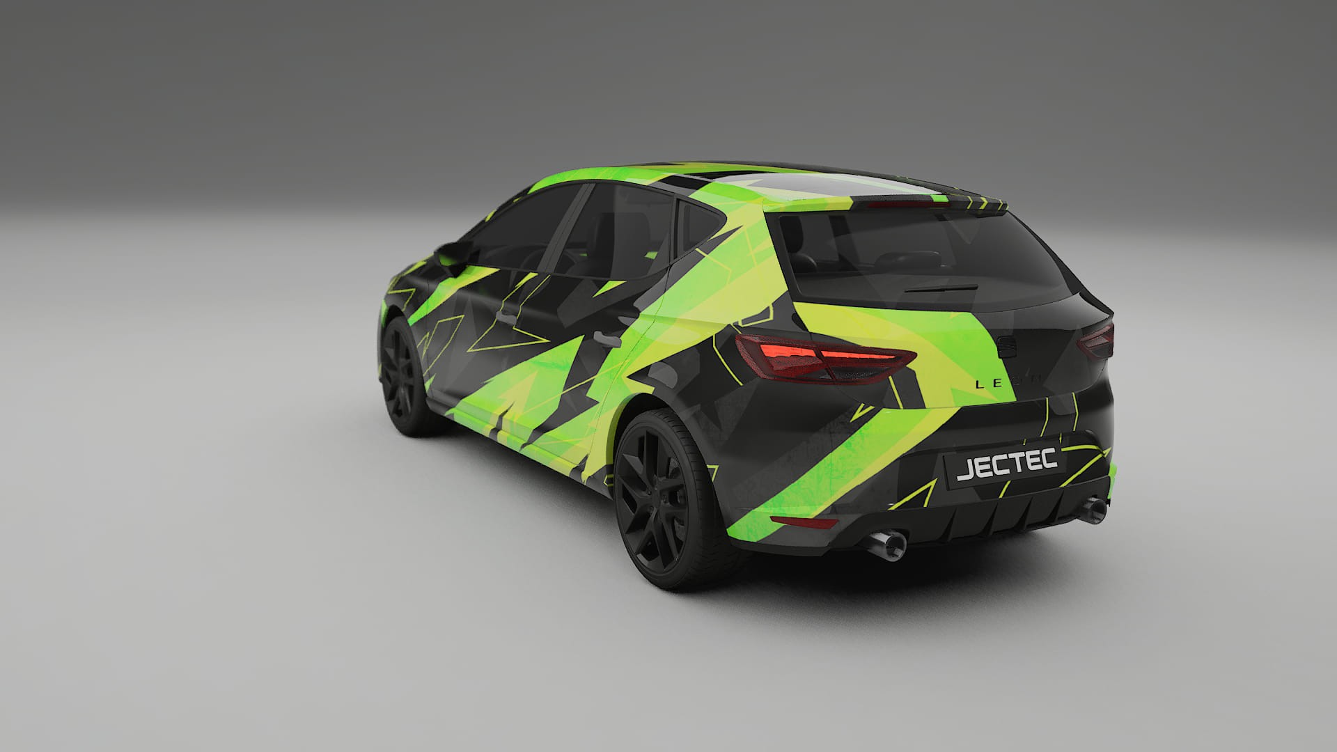 Seat Leon FR 5F NINJA TURTLES – Kit Wrap PPF Personalizzato in Pellicola Poliuretanica Stampabile