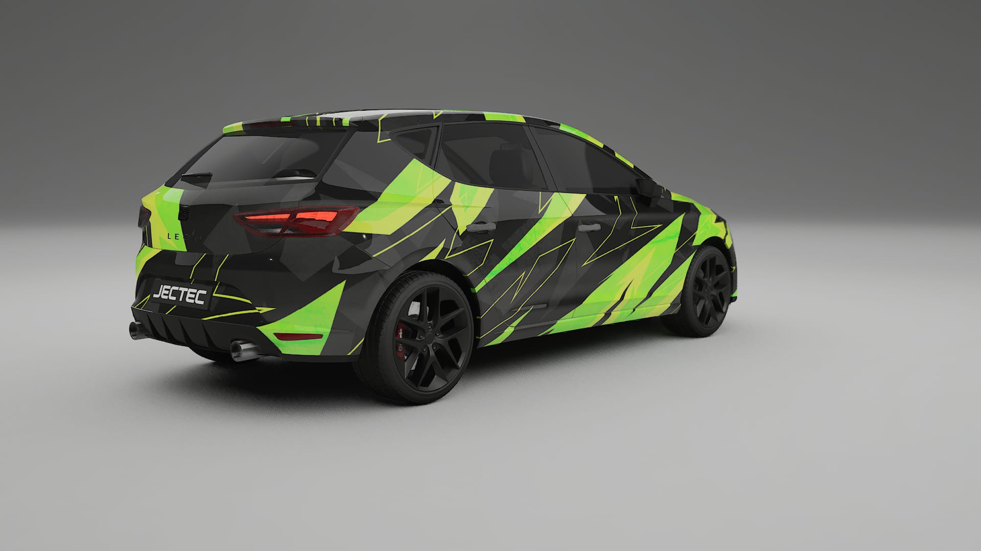 Seat Leon FR 5F NINJA TURTLES – Kit Wrap PPF Personalizzato in Pellicola Poliuretanica Stampabile