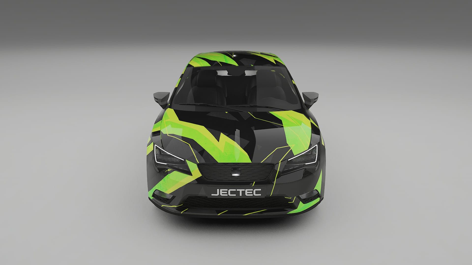 Seat Leon FR 5F NINJA TURTLES Designed Wrap PPF Kit – Printable Polyurethane Film