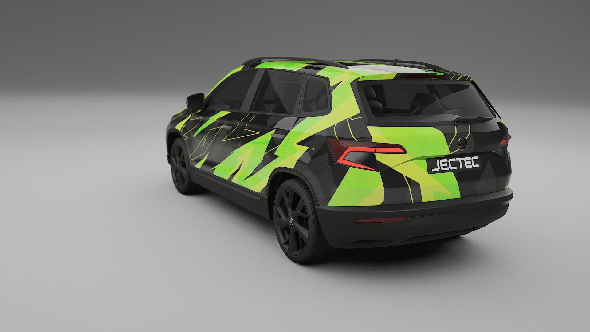 Škoda Karoq NU7 NINJA TURTLES – Kit Wrap PPF Personalizzato in Pellicola Poliuretanica Stampabile