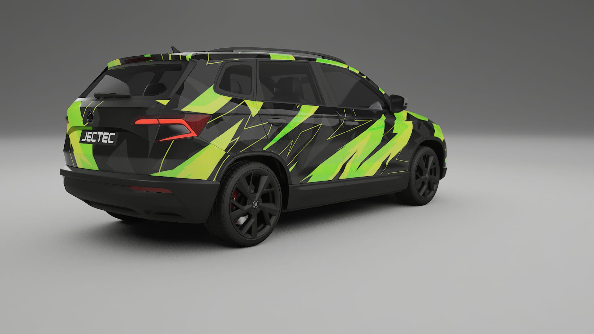 Škoda Karoq NU7 NINJA TURTLES – Kit Wrap PPF Personalizzato in Pellicola Poliuretanica Stampabile