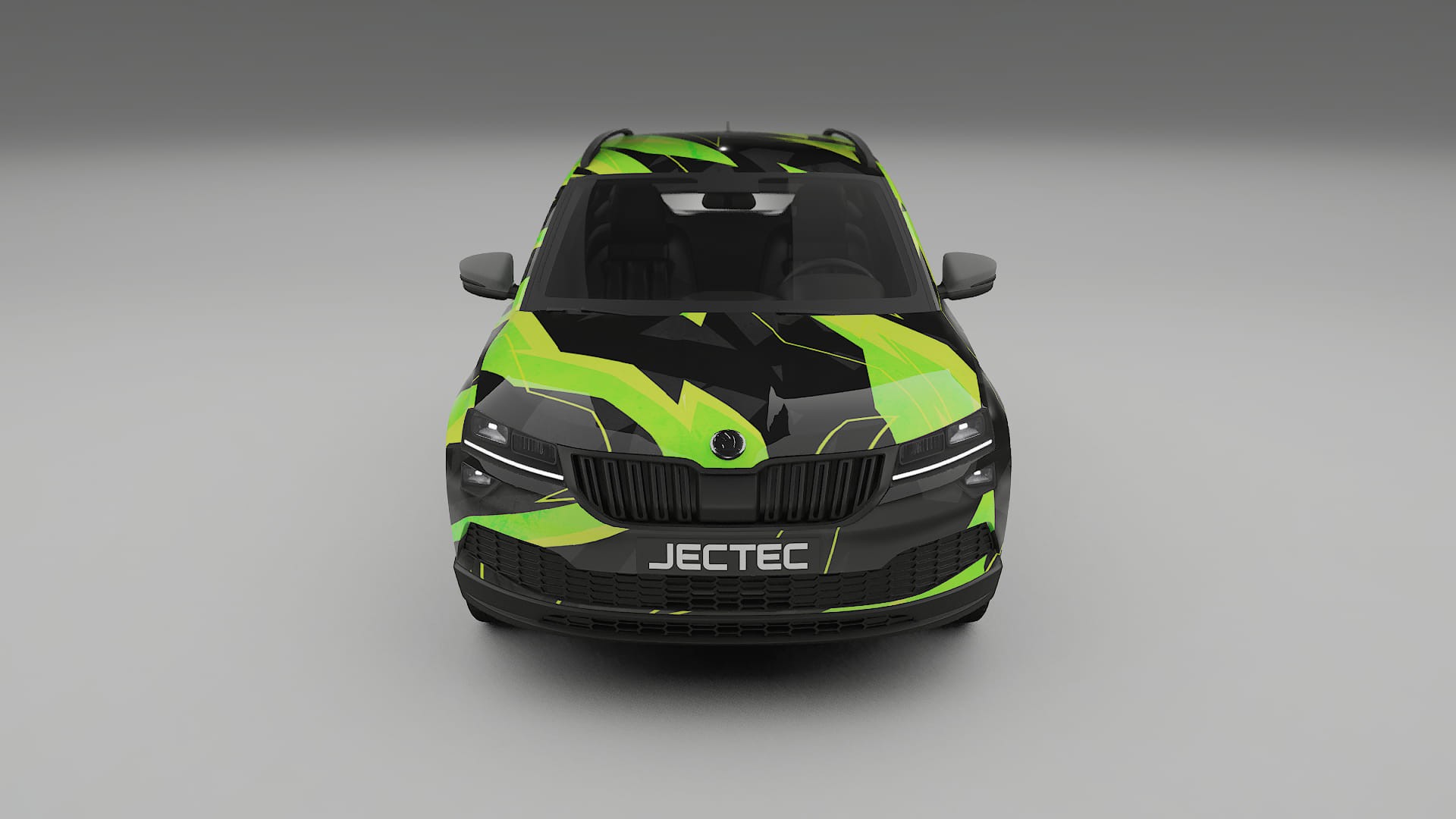 Škoda Karoq NU7 NINJA TURTLES – Kit Wrap PPF Personalizzato in Pellicola Poliuretanica Stampabile