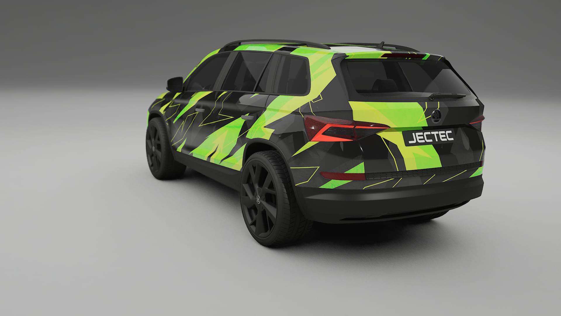 Škoda Kodiaq NS7 NINJA TURTLES – Kit Wrap PPF Personalizzato in Pellicola Poliuretanica Stampabile