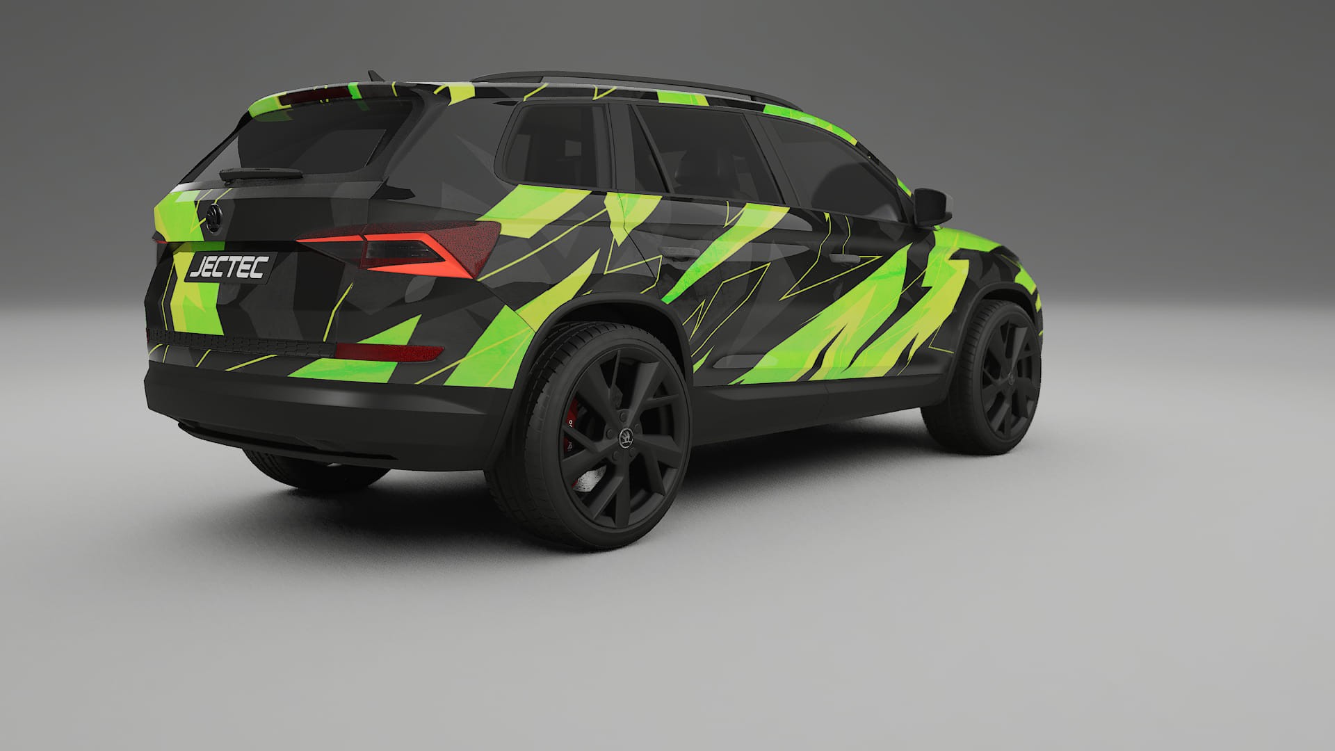 Škoda Kodiaq NS7 NINJA TURTLES – Kit Wrap PPF Personalizzato in Pellicola Poliuretanica Stampabile