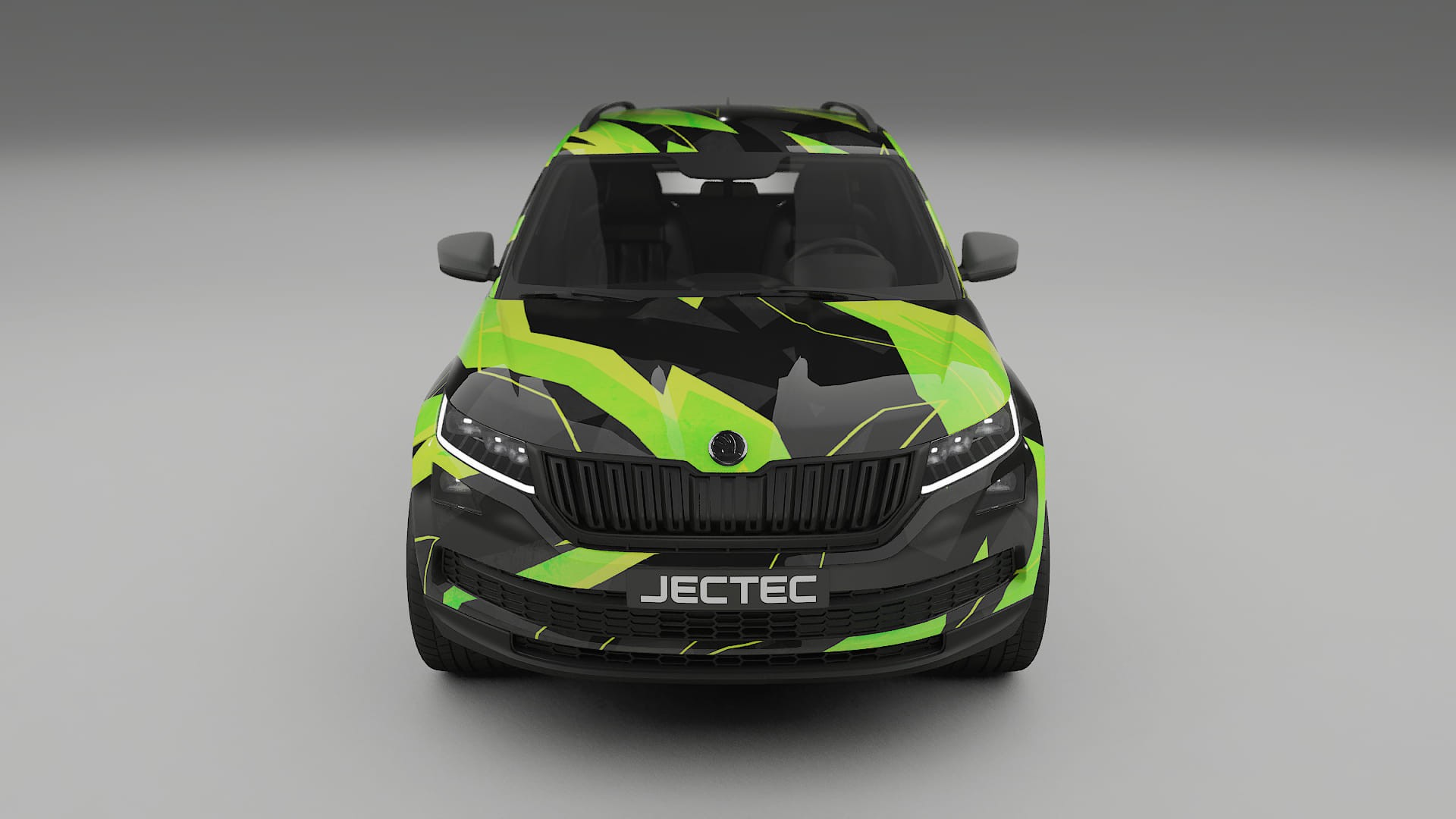 Škoda Kodiaq NS7 NINJA TURTLES – Kit Wrap PPF Personalizzato in Pellicola Poliuretanica Stampabile