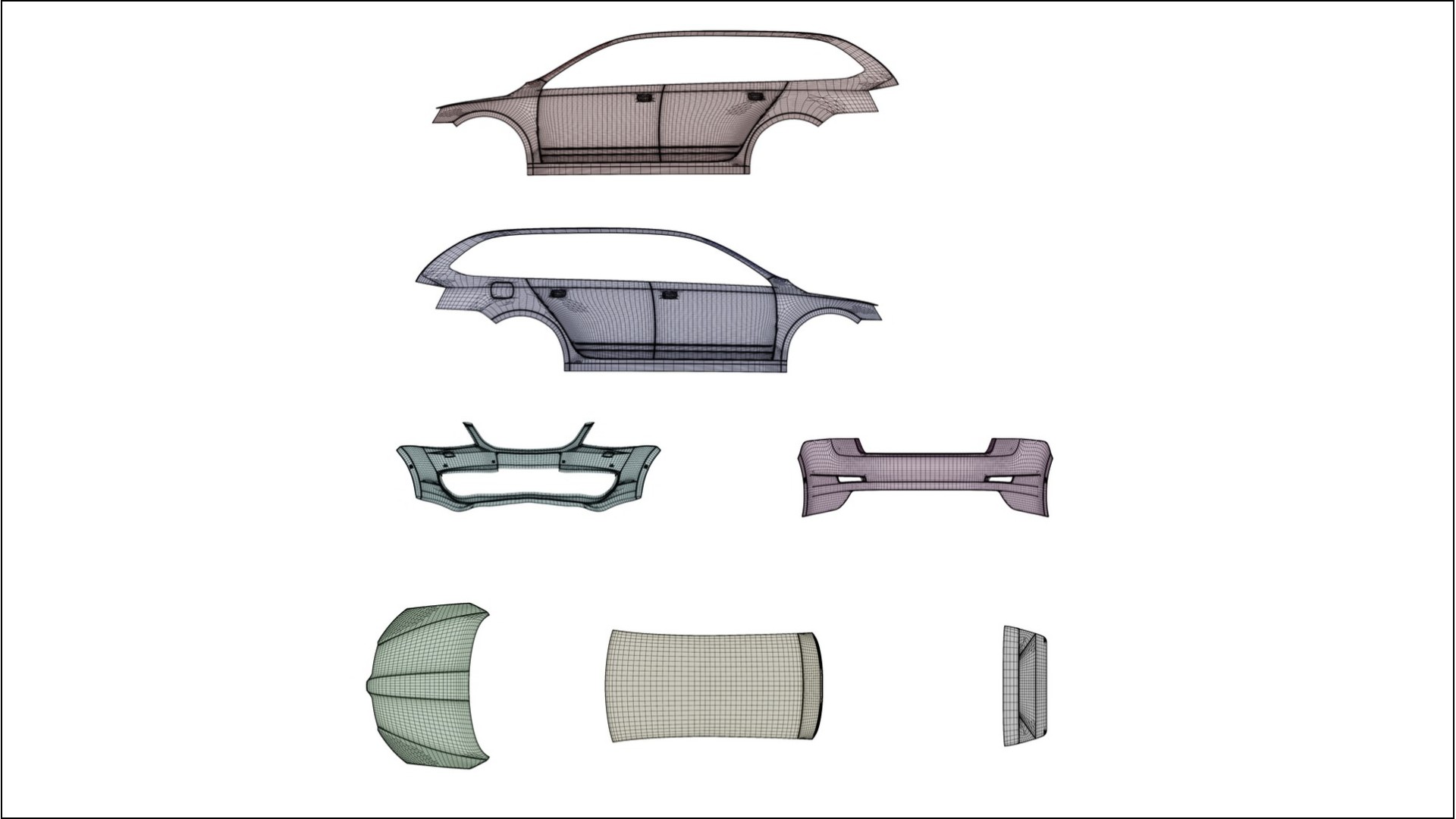 Škoda Octavia combi 5E NINJA TURTLES – Kit Wrap PPF Personalizzato in Pellicola Poliuretanica Stampabile