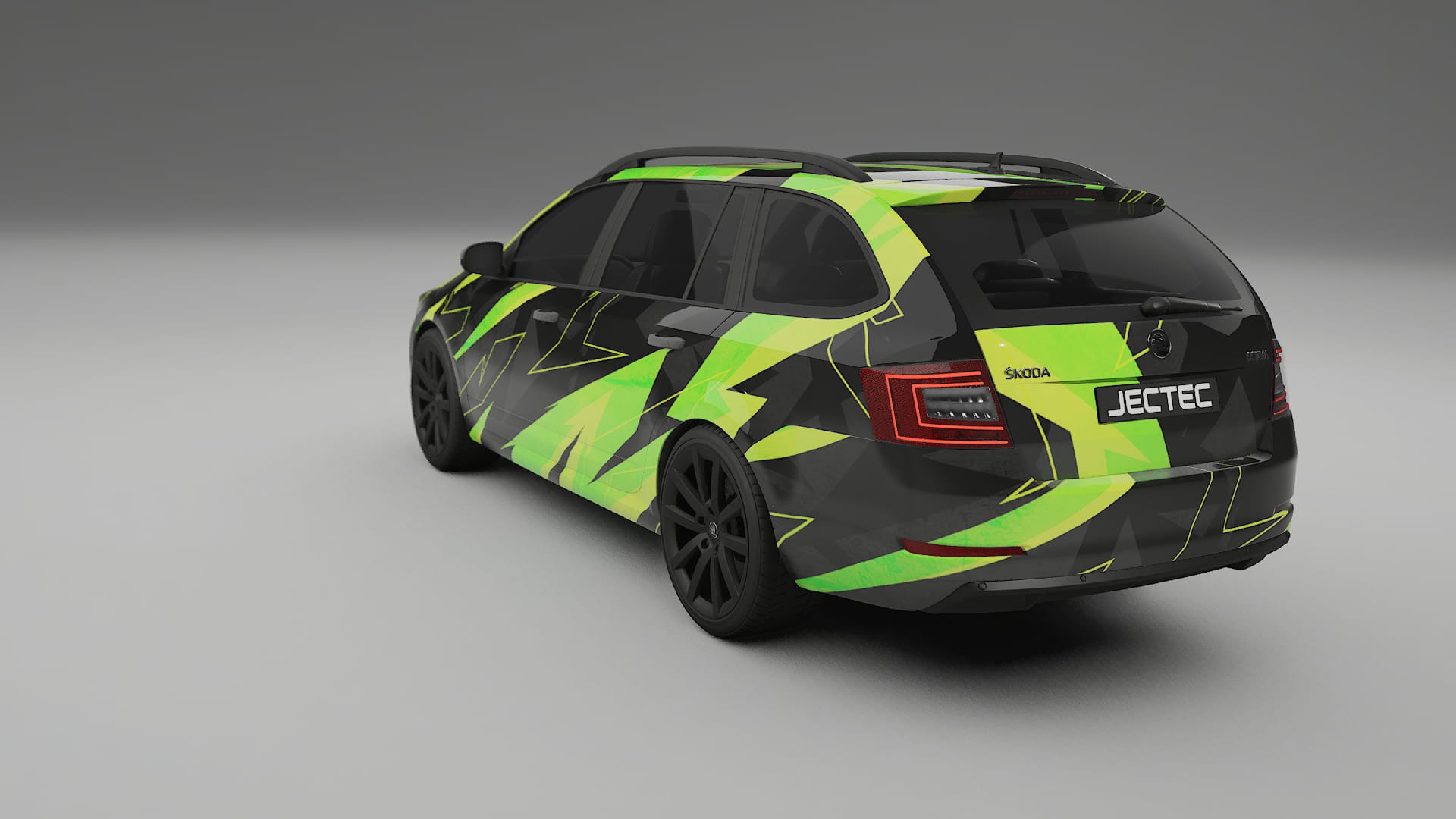 Škoda Octavia combi 5E NINJA TURTLES – Kit Wrap PPF Personalizzato in Pellicola Poliuretanica Stampabile