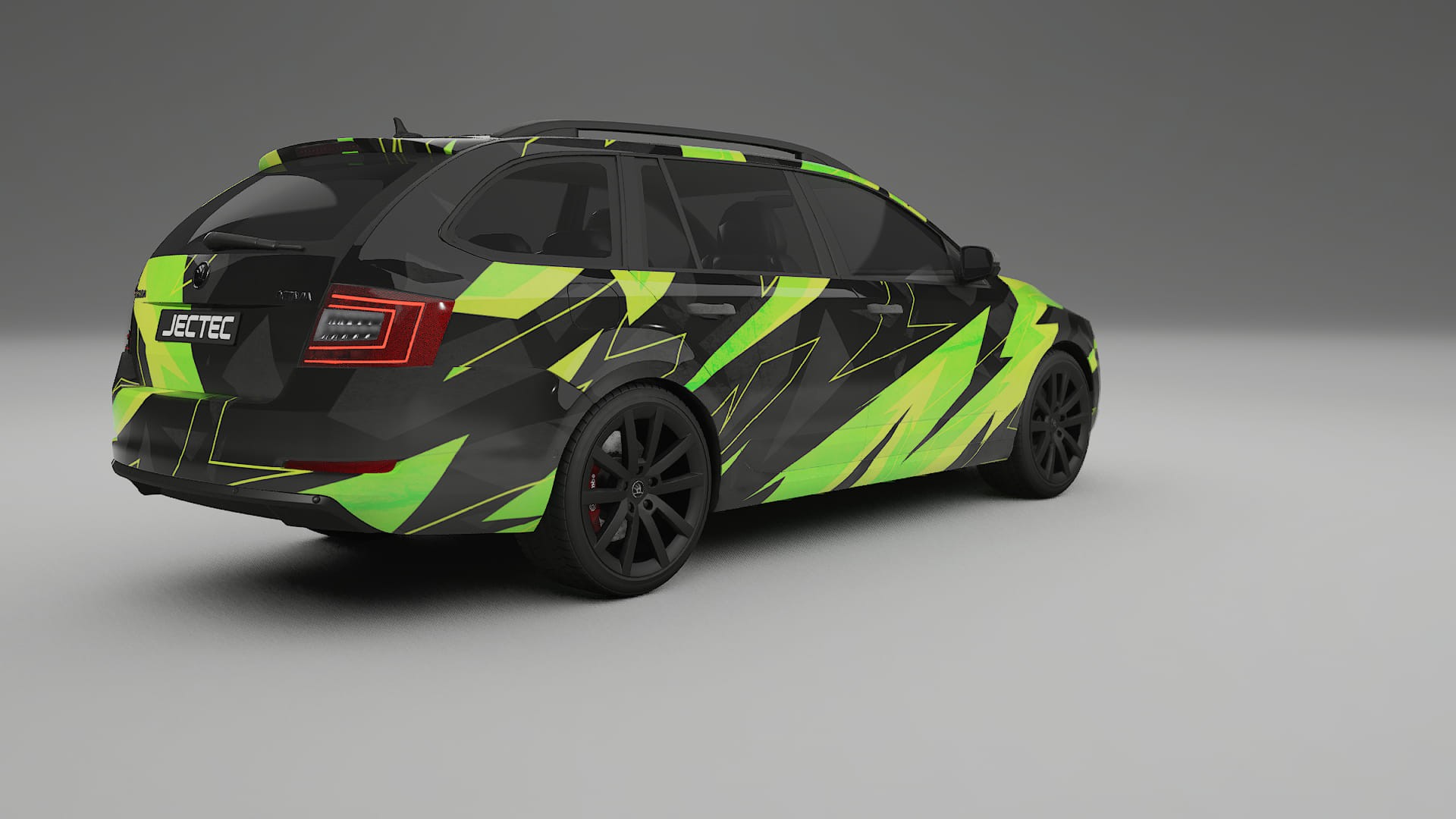 Škoda Octavia combi 5E NINJA TURTLES – Kit Wrap PPF Personalizzato in Pellicola Poliuretanica Stampabile