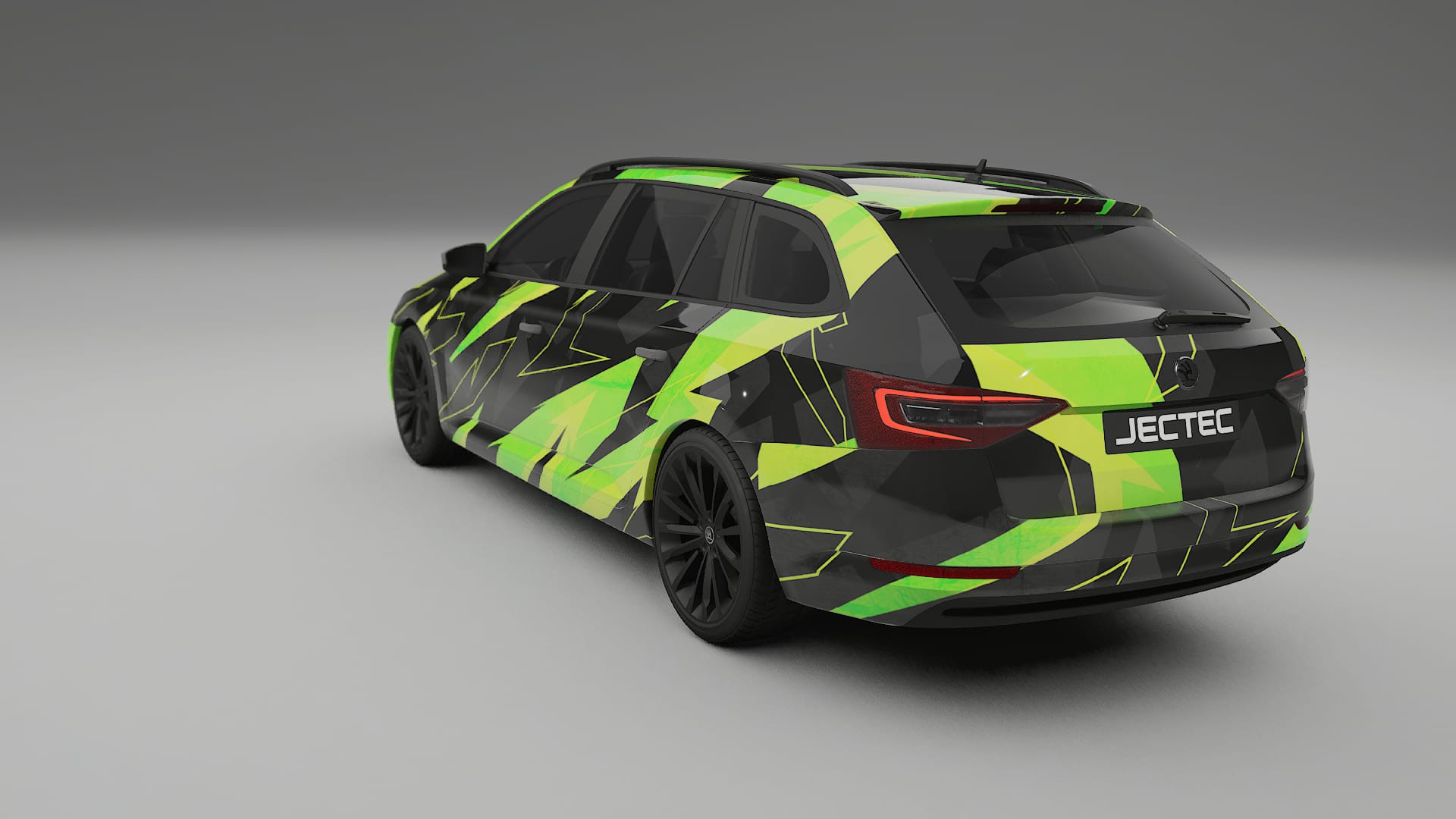 Škoda Superb B8 NINJA TURTLES – Kit Wrap PPF Personalizzato in Pellicola Poliuretanica Stampabile