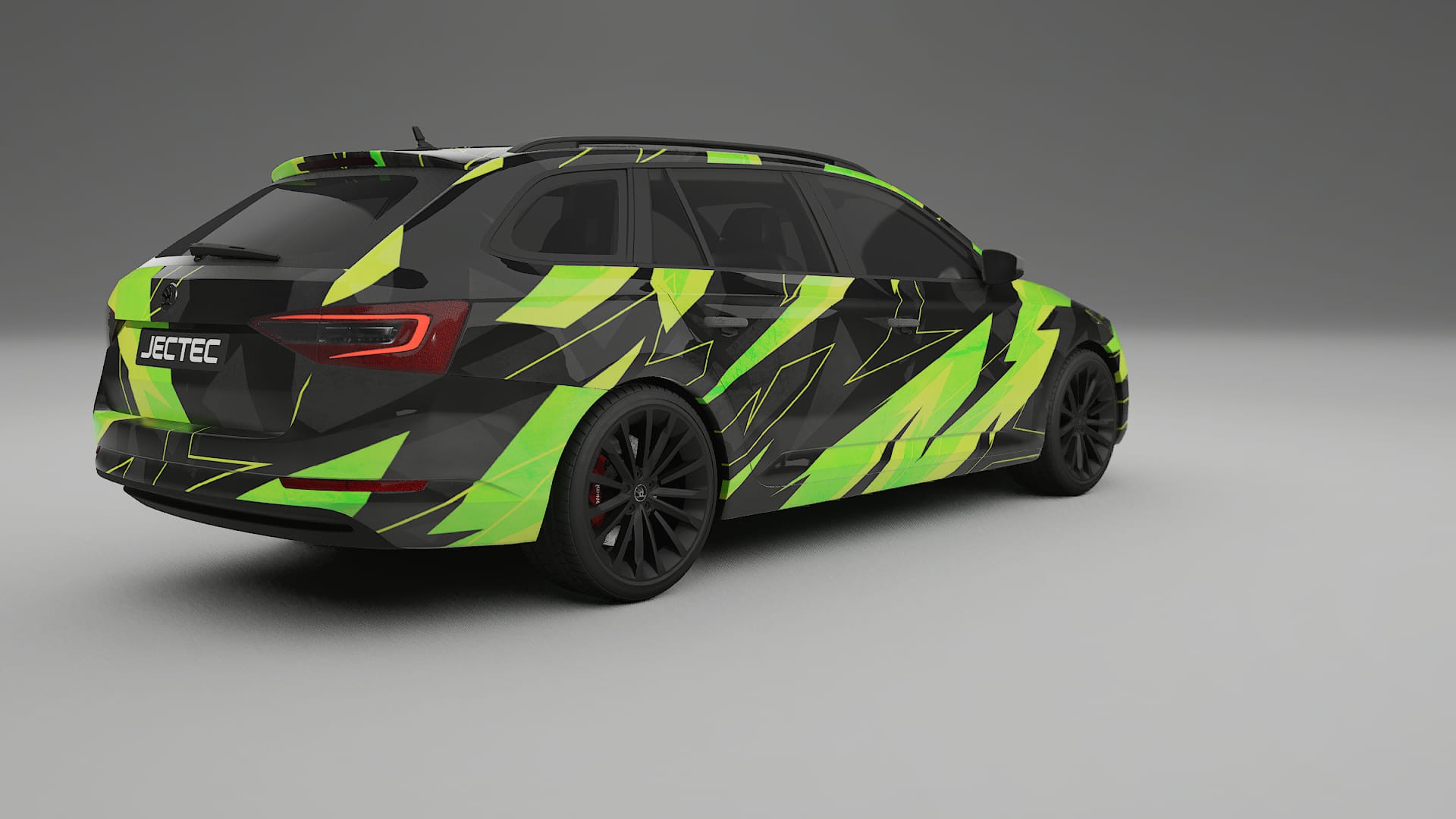 Škoda Superb B8 NINJA TURTLES – Kit Wrap PPF Personalizzato in Pellicola Poliuretanica Stampabile