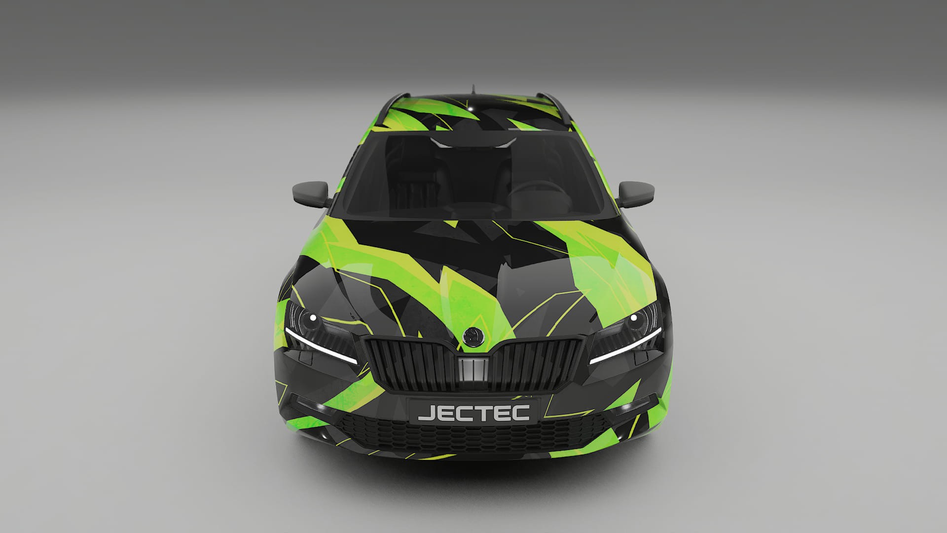 Škoda Superb B8 NINJA TURTLES – Kit Wrap PPF Personalizzato in Pellicola Poliuretanica Stampabile