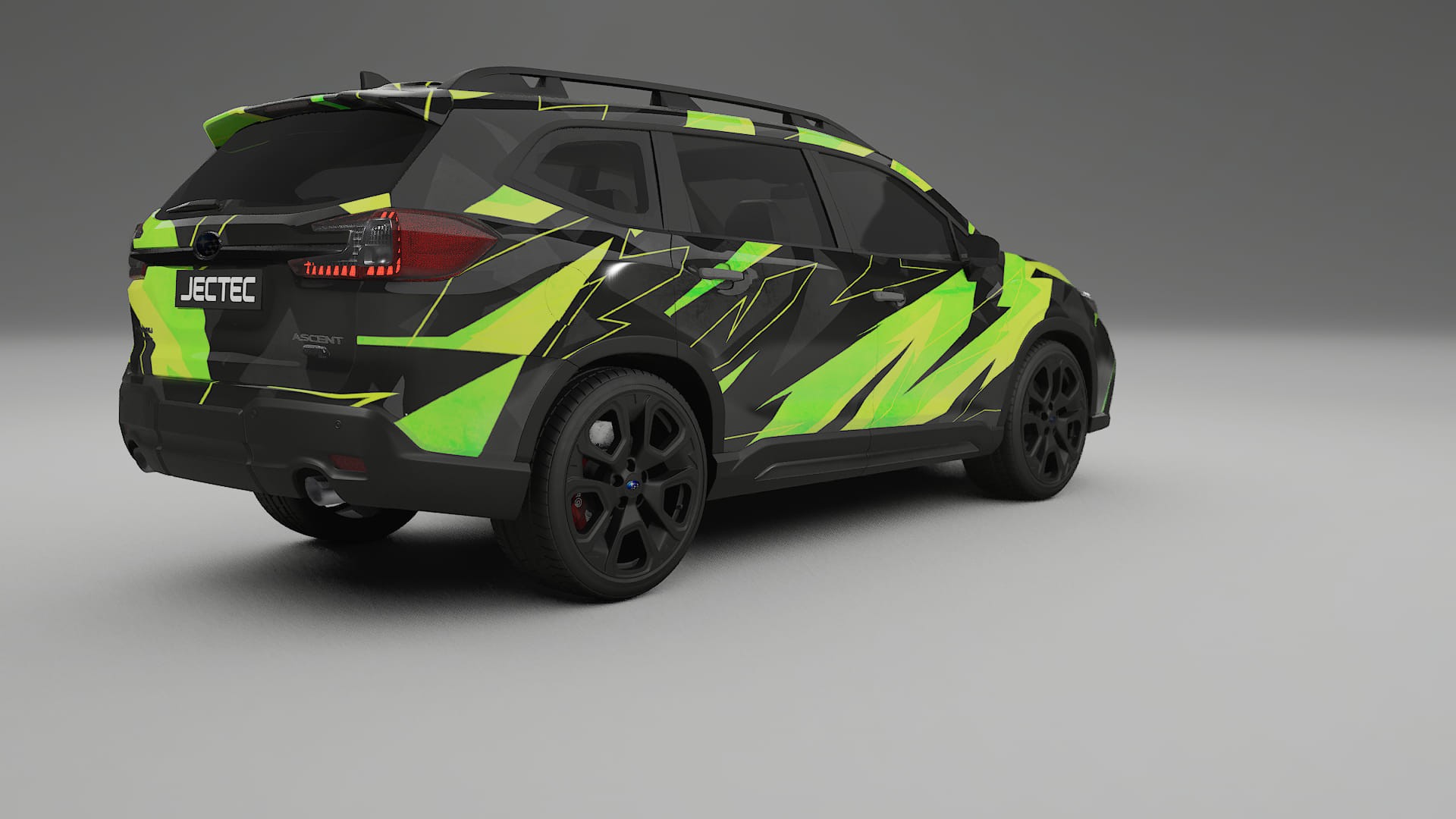 Subaru Ascent BT facelift LCI NINJA TURTLES – Kit Wrap PPF Personalizzato in Pellicola Poliuretanica Stampabile