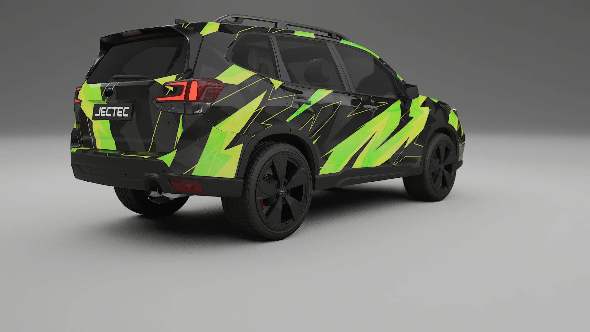 Subaru Forester V SK prefacelift pre-LCI NINJA TURTLES – Kit Wrap PPF Personalizzato in Pellicola Poliuretanica Stampabile
