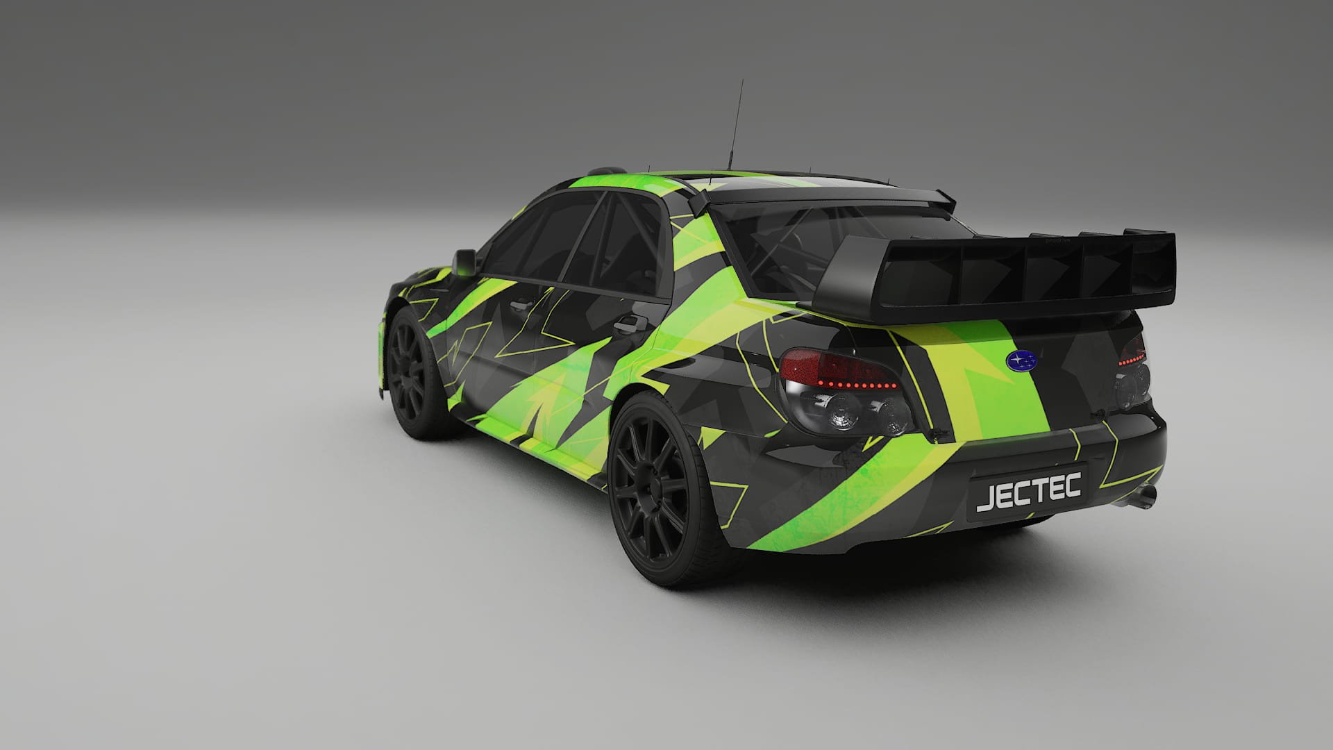 Subaru Impreza WRC GD NINJA TURTLES – Kit Wrap PPF Personalizzato in Pellicola Poliuretanica Stampabile