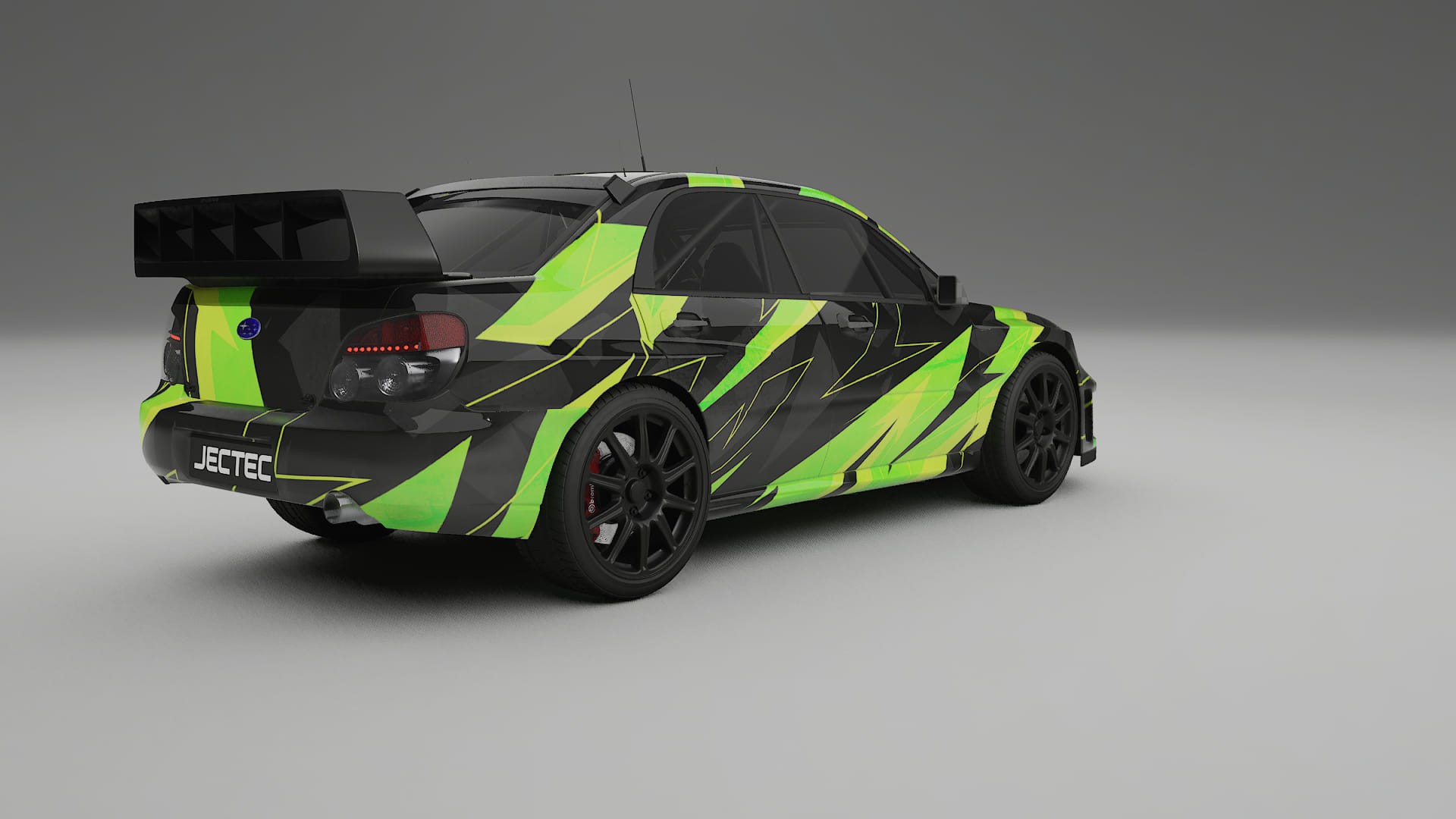 Subaru Impreza WRC GD NINJA TURTLES – Kit Wrap PPF Personalizzato in Pellicola Poliuretanica Stampabile