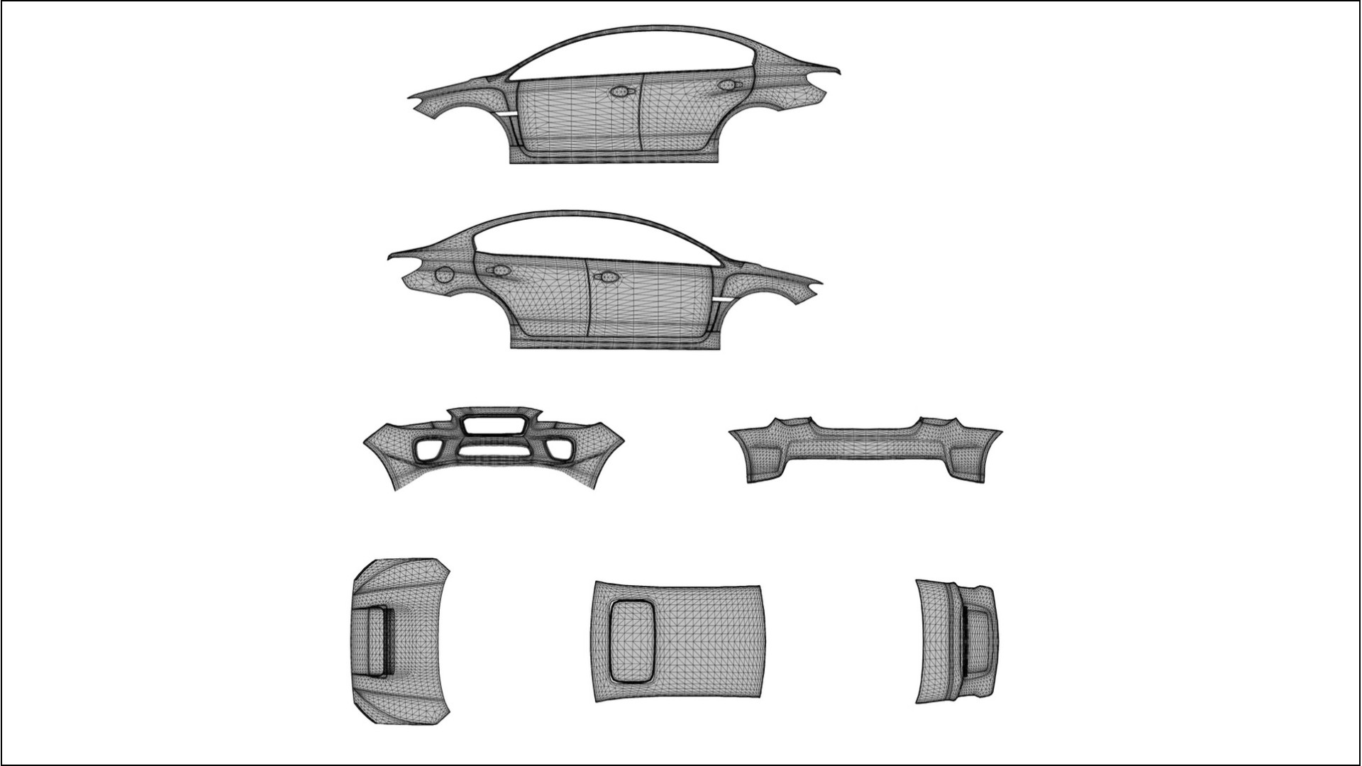 Subaru Impreza WRX Sti VA prefacelift pre-LCI NINJA TURTLES – Kit Wrap PPF Personalizzato in Pellicola Poliuretanica Stampabil
