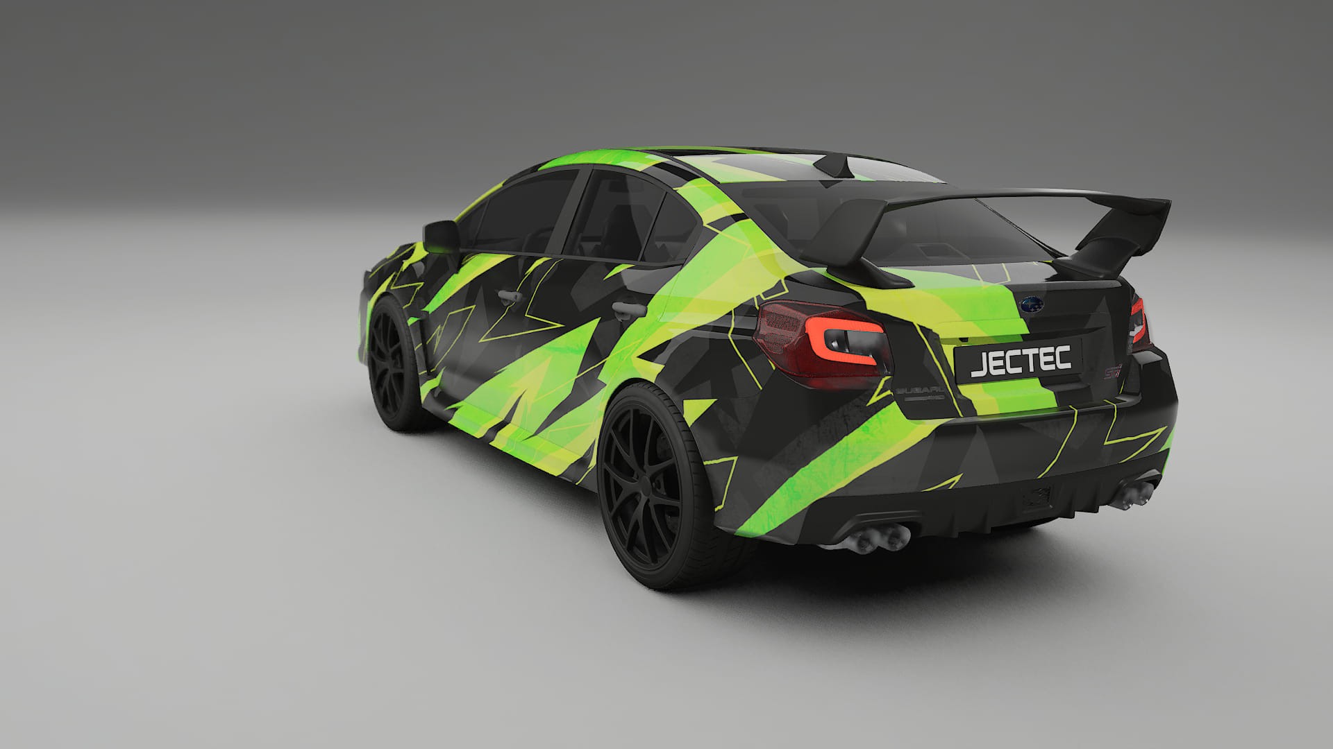 Subaru Impreza WRX Sti VA prefacelift pre-LCI NINJA TURTLES – Kit Wrap PPF Personalizzato in Pellicola Poliuretanica Stampabil