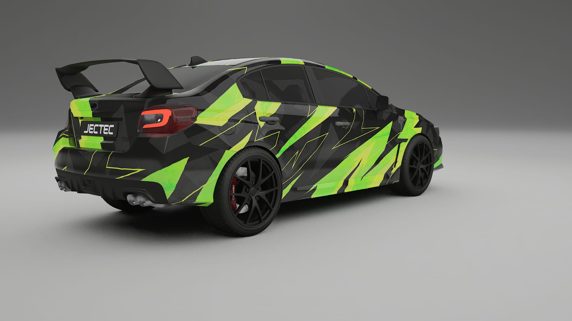 Subaru Impreza WRX Sti VA prefacelift pre-LCI NINJA TURTLES – Kit Wrap PPF Personalizzato in Pellicola Poliuretanica Stampabil