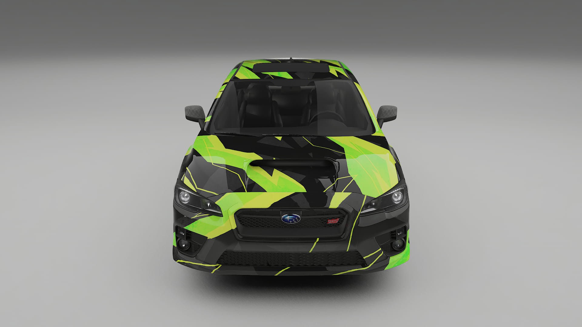 Subaru Impreza WRX Sti VA prefacelift pre-LCI NINJA TURTLES – Kit Wrap PPF Personalizzato in Pellicola Poliuretanica Stampabil