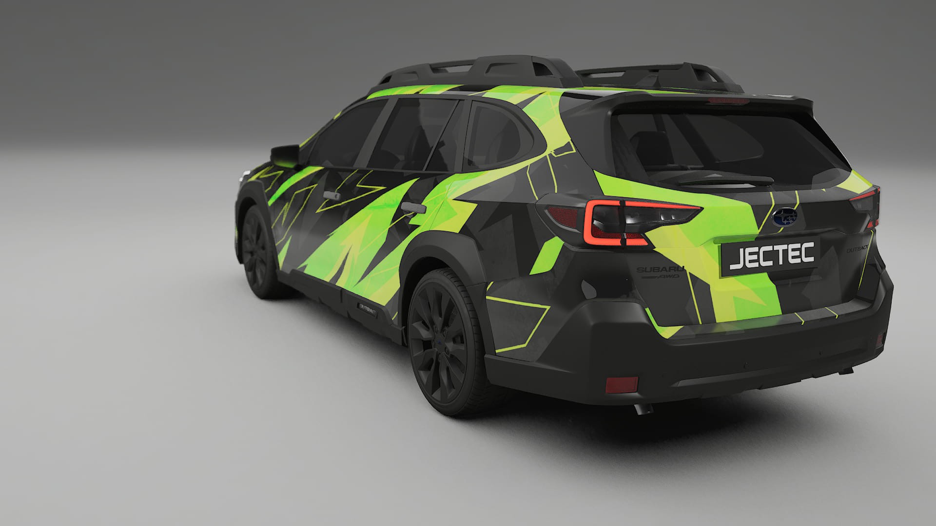 Subaru Outback VI BS facelift LCI NINJA TURTLES – Kit Wrap PPF Personalizzato in Pellicola Poliuretanica Stampabile