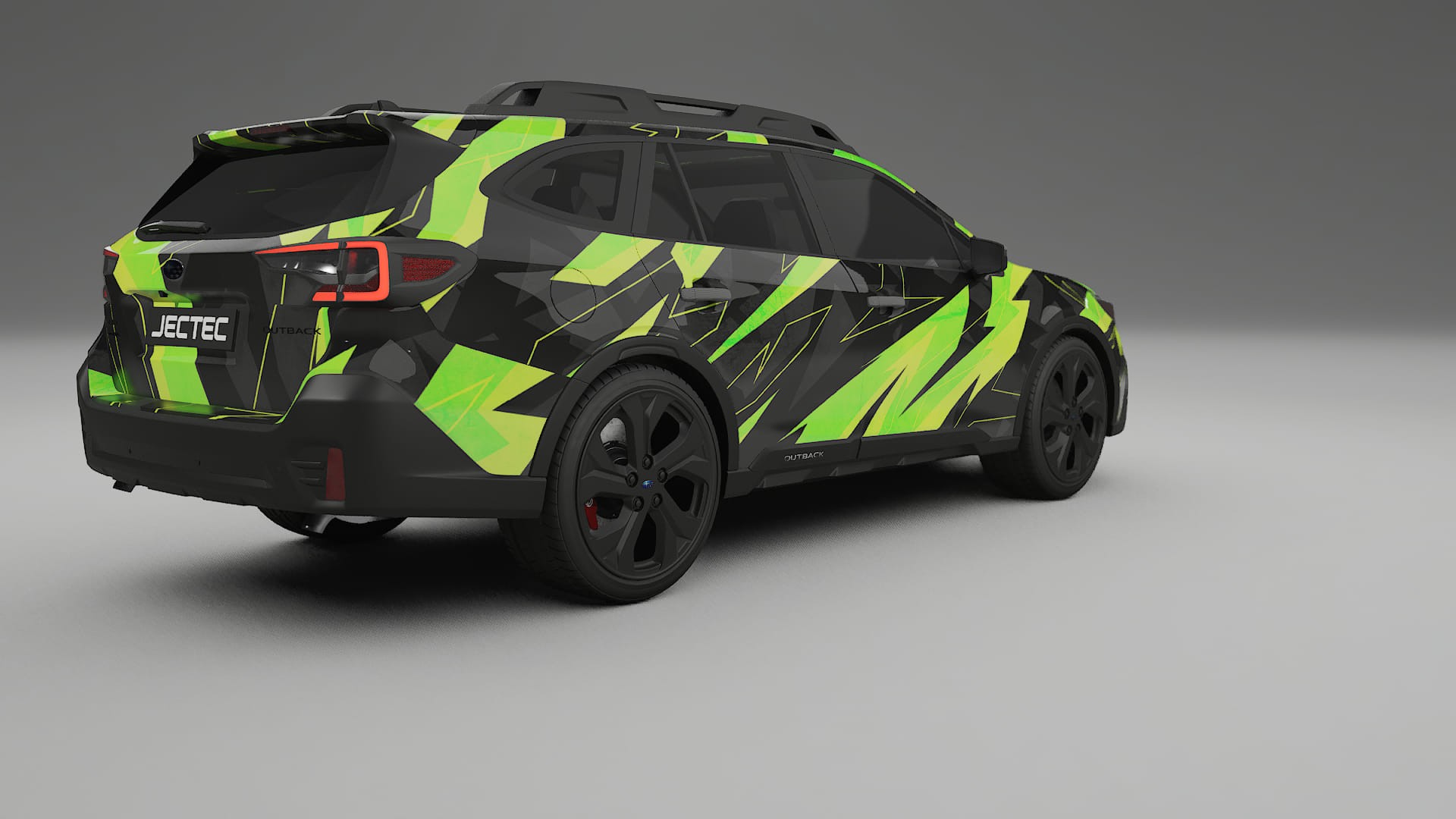 Subaru Outback VI BS prefacelift pre-LCI NINJA TURTLES – Kit Wrap PPF Personalizzato in Pellicola Poliuretanica Stampabile