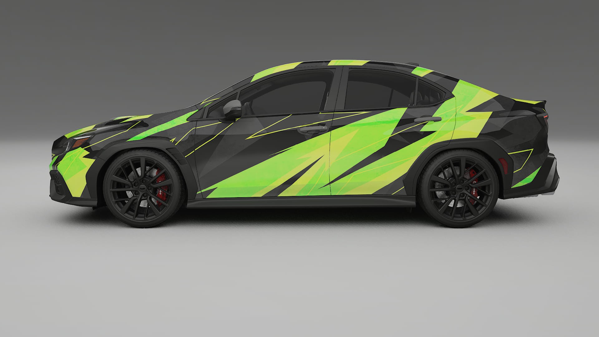 Subaru WRX VB NINJA TURTLES – Kit Wrap PPF Personalizzato in Pellicola Poliuretanica Stampabile