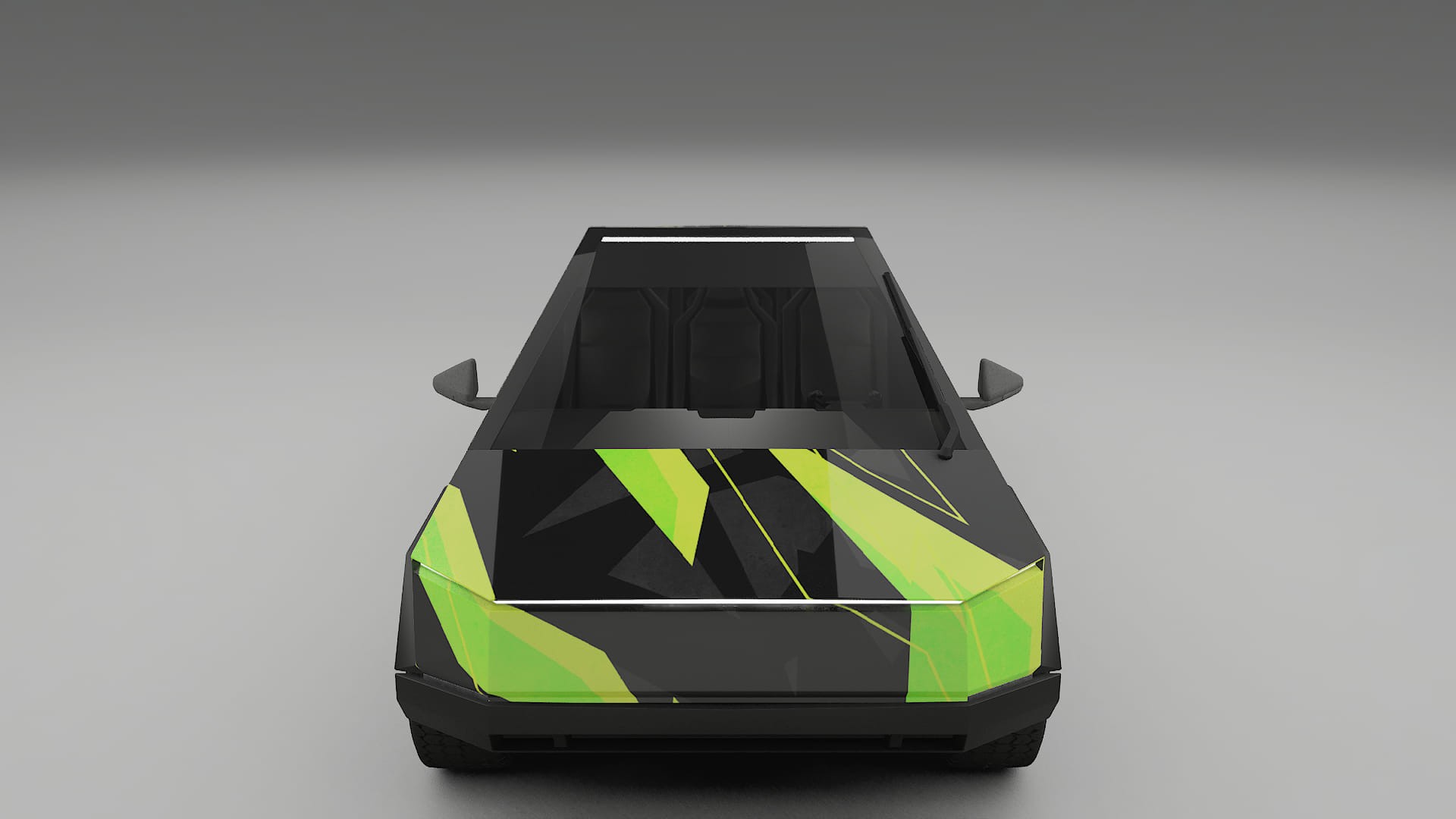 Tesla Cybertruck NINJA TURTLES – Kit Wrap PPF Personalizzato in Pellicola Poliuretanica Stampabile