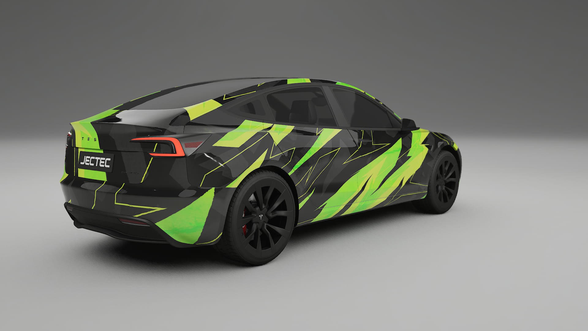 Tesla Model 3 Highland NINJA TURTLES – Kit Wrap PPF Personalizzato in Pellicola Poliuretanica Stampabile