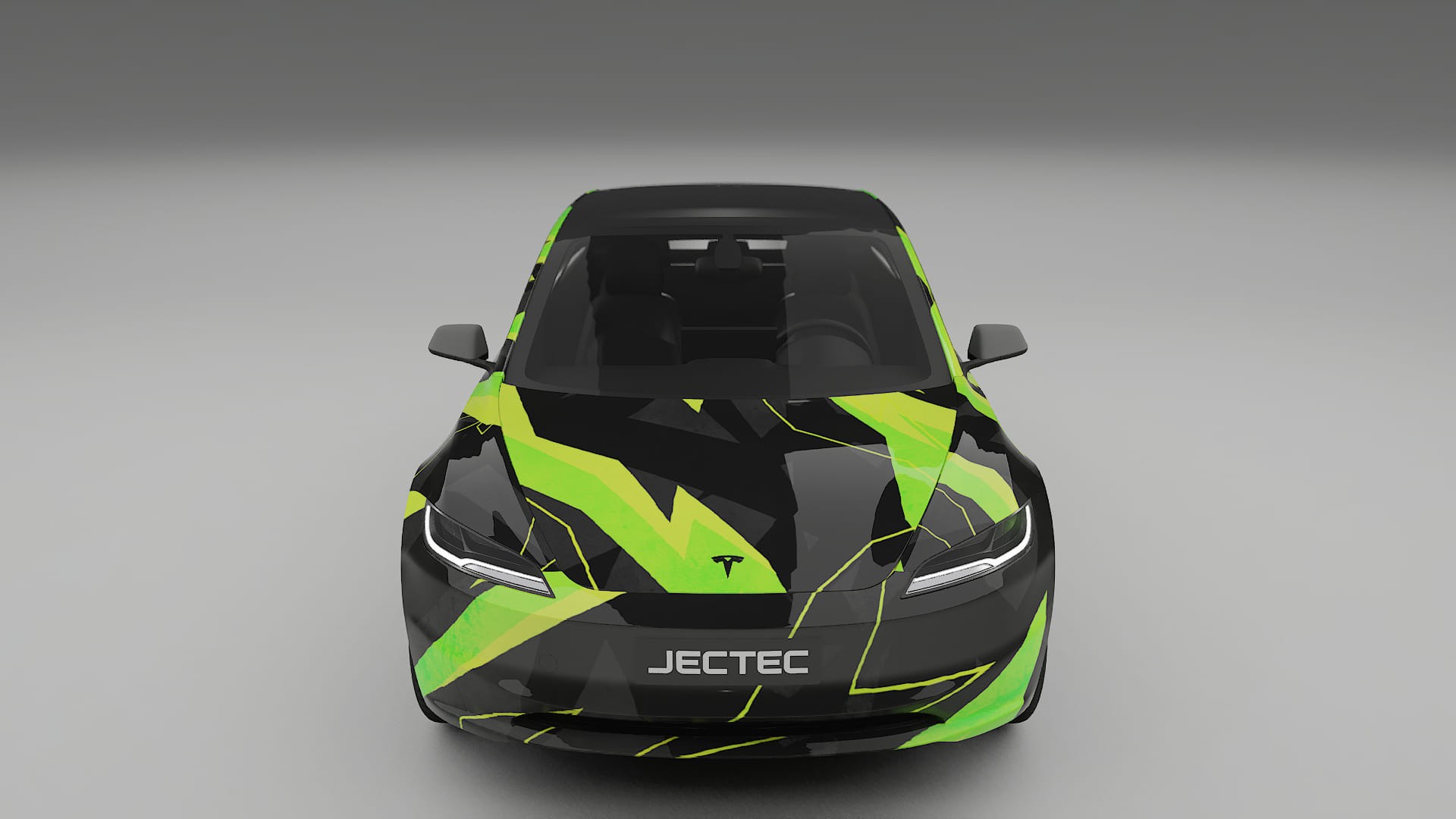 Tesla Model 3 Highland NINJA TURTLES – Kit Wrap PPF Personalizzato in Pellicola Poliuretanica Stampabile