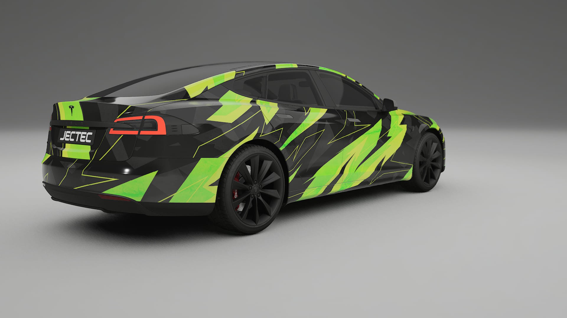 Tesla Model-S NINJA TURTLES – Kit Wrap PPF Personalizzato in Pellicola Poliuretanica Stampabile