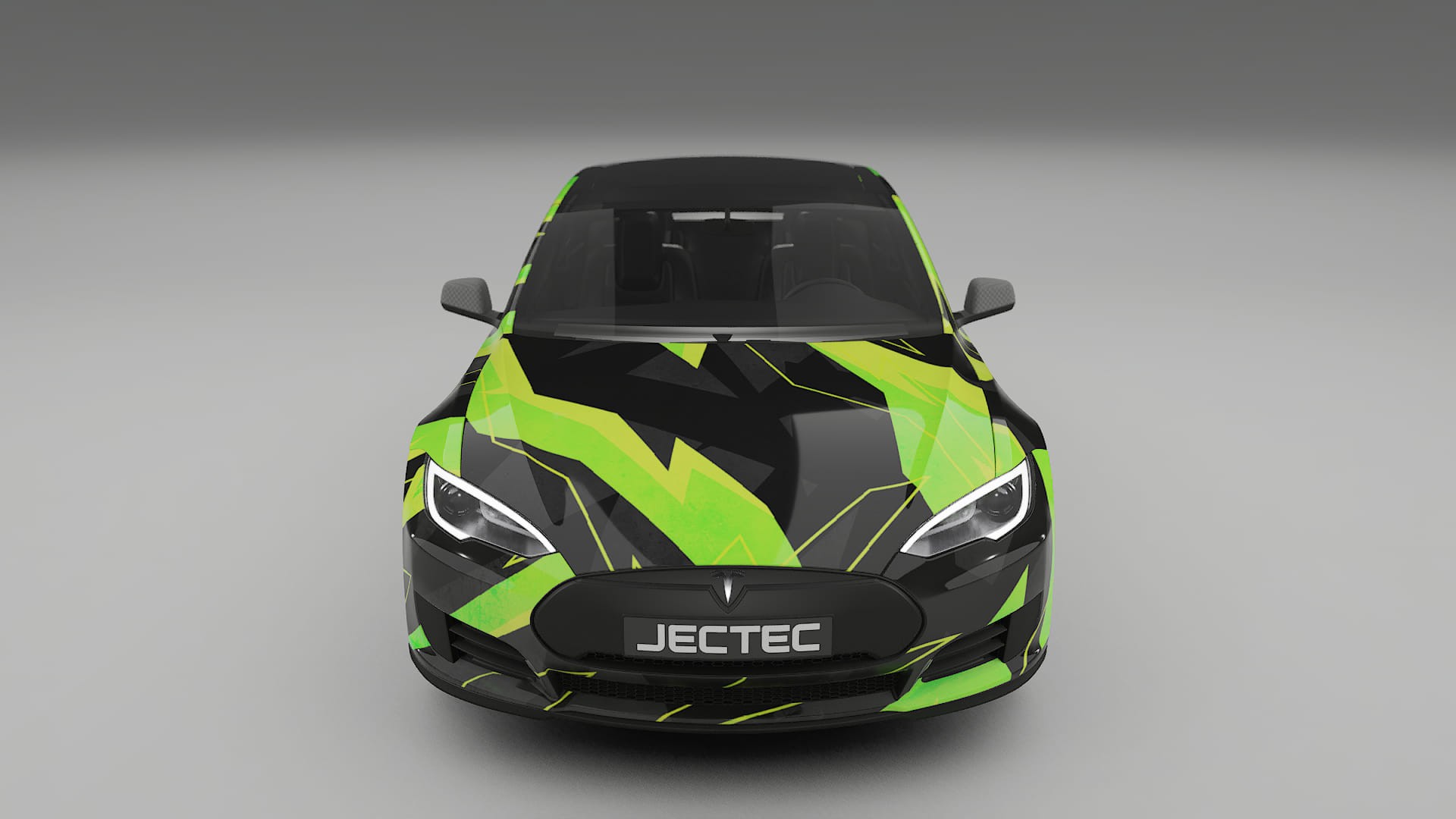 Tesla Model-S NINJA TURTLES – Kit Wrap PPF Personalizzato in Pellicola Poliuretanica Stampabile