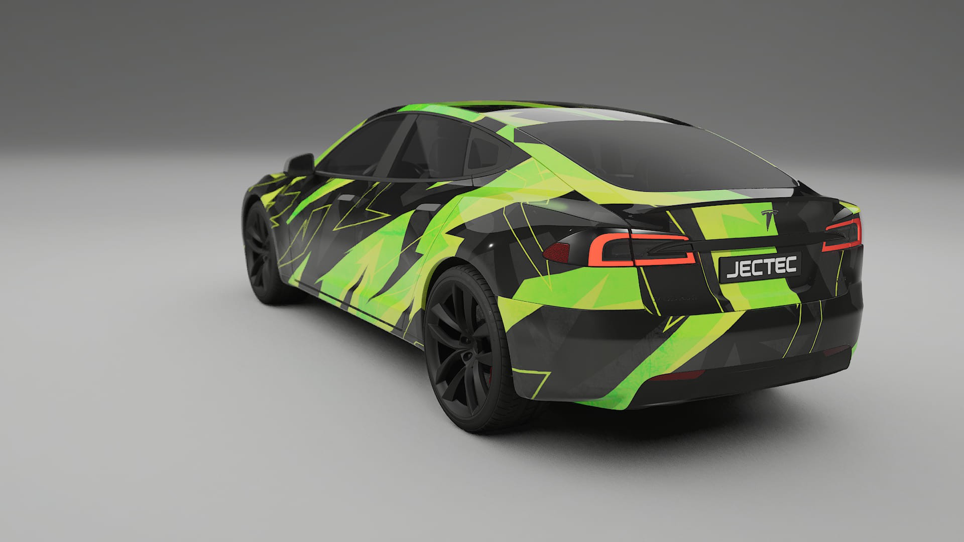 Tesla Model-S Refresh NINJA TURTLES – Kit Wrap PPF Personalizzato in Pellicola Poliuretanica Stampabile