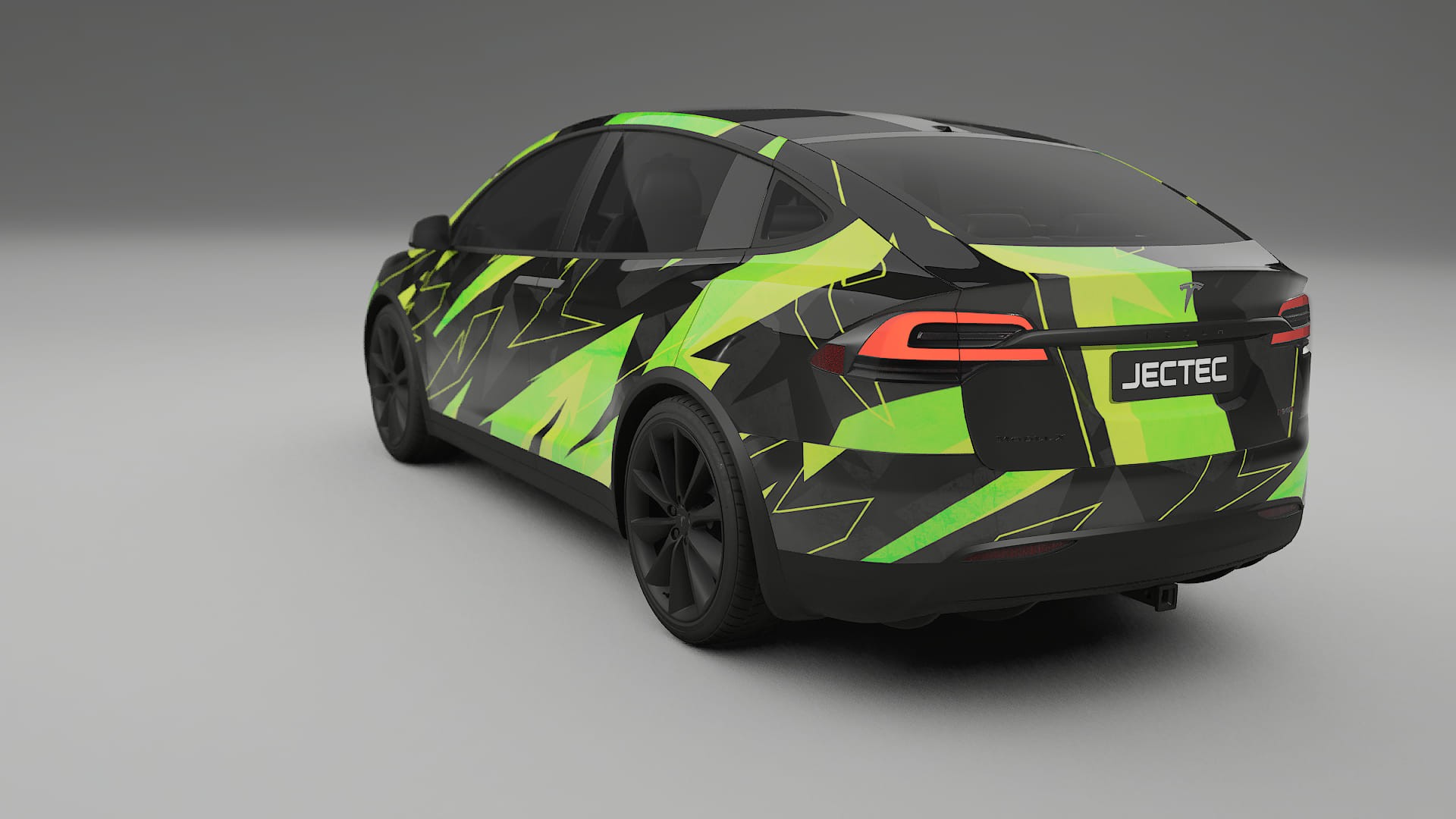 Tesla Model X NINJA TURTLES – Kit Wrap PPF Personalizzato in Pellicola Poliuretanica Stampabile