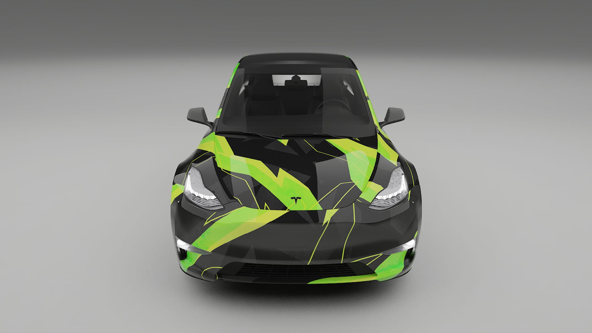 Tesla Model Y NINJA TURTLES – Kit Wrap PPF Personalizzato in Pellicola Poliuretanica Stampabile