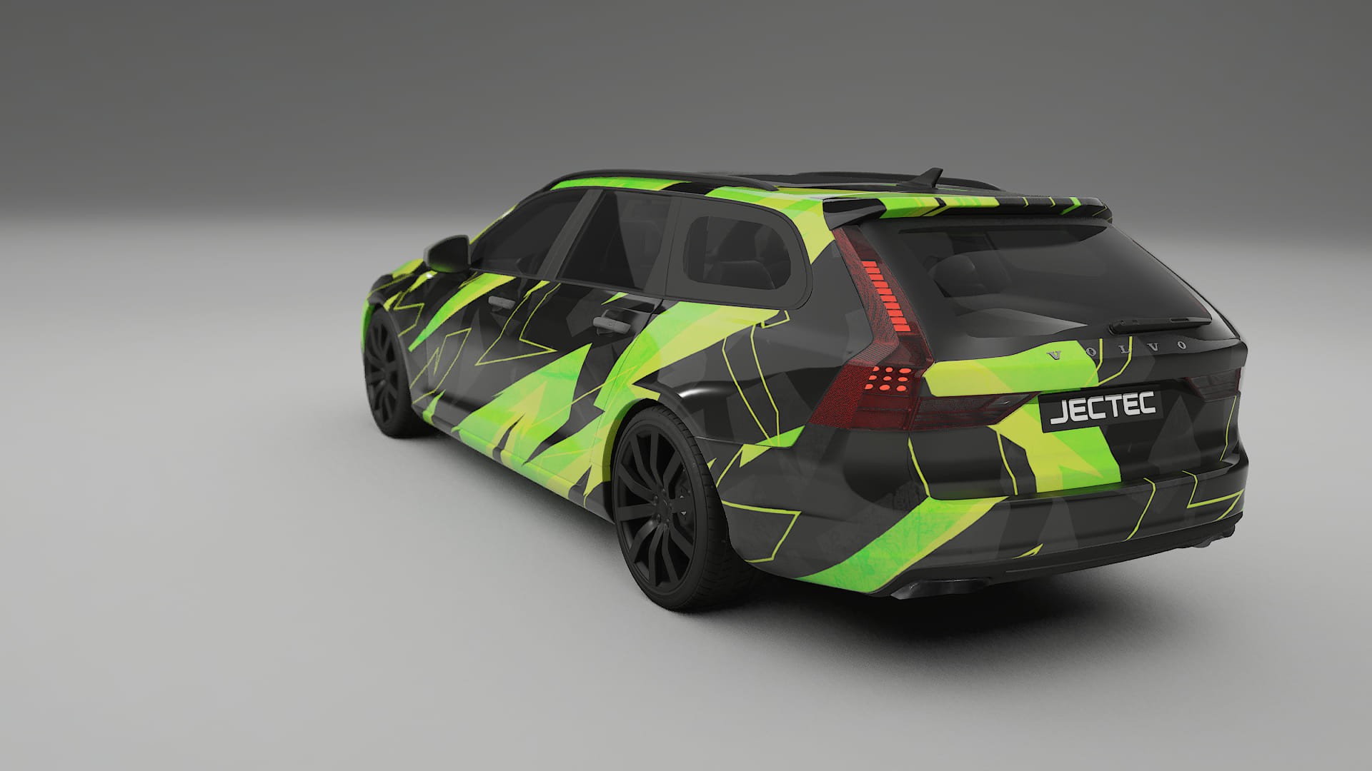 Volvo V90 P5 NINJA TURTLES – Kit Wrap PPF Personalizzato in Pellicola Poliuretanica Stampabile