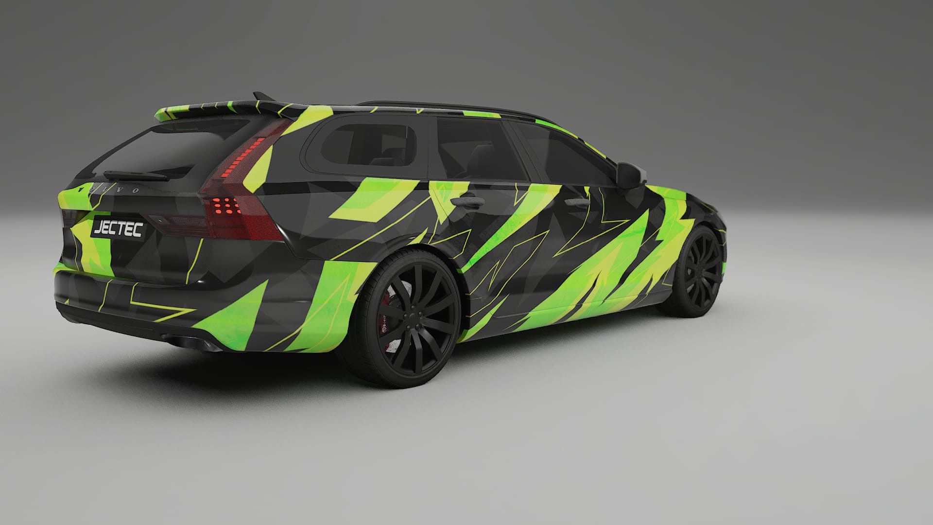 Volvo V90 P5 NINJA TURTLES – Kit Wrap PPF Personalizzato in Pellicola Poliuretanica Stampabile