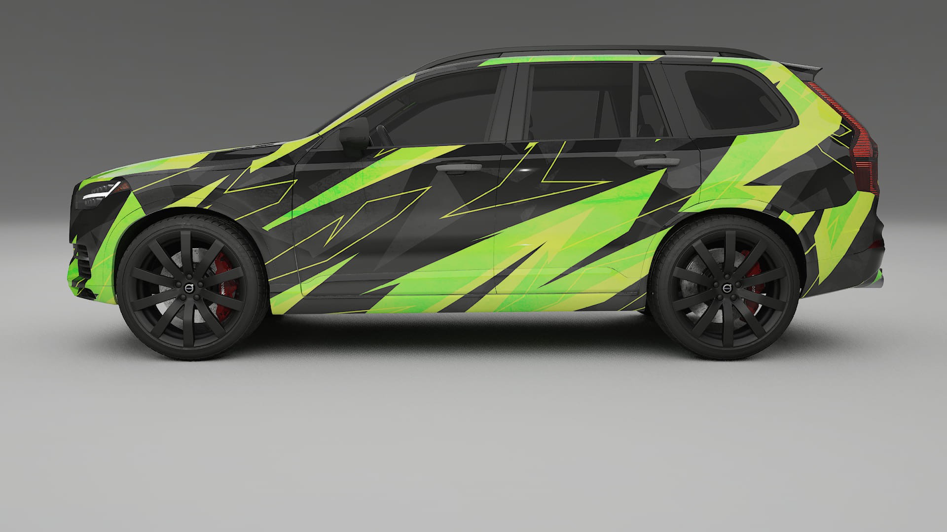 Volvo XC90 SPA NINJA TURTLES – Kit Wrap PPF Personalizzato in Pellicola Poliuretanica Stampabile