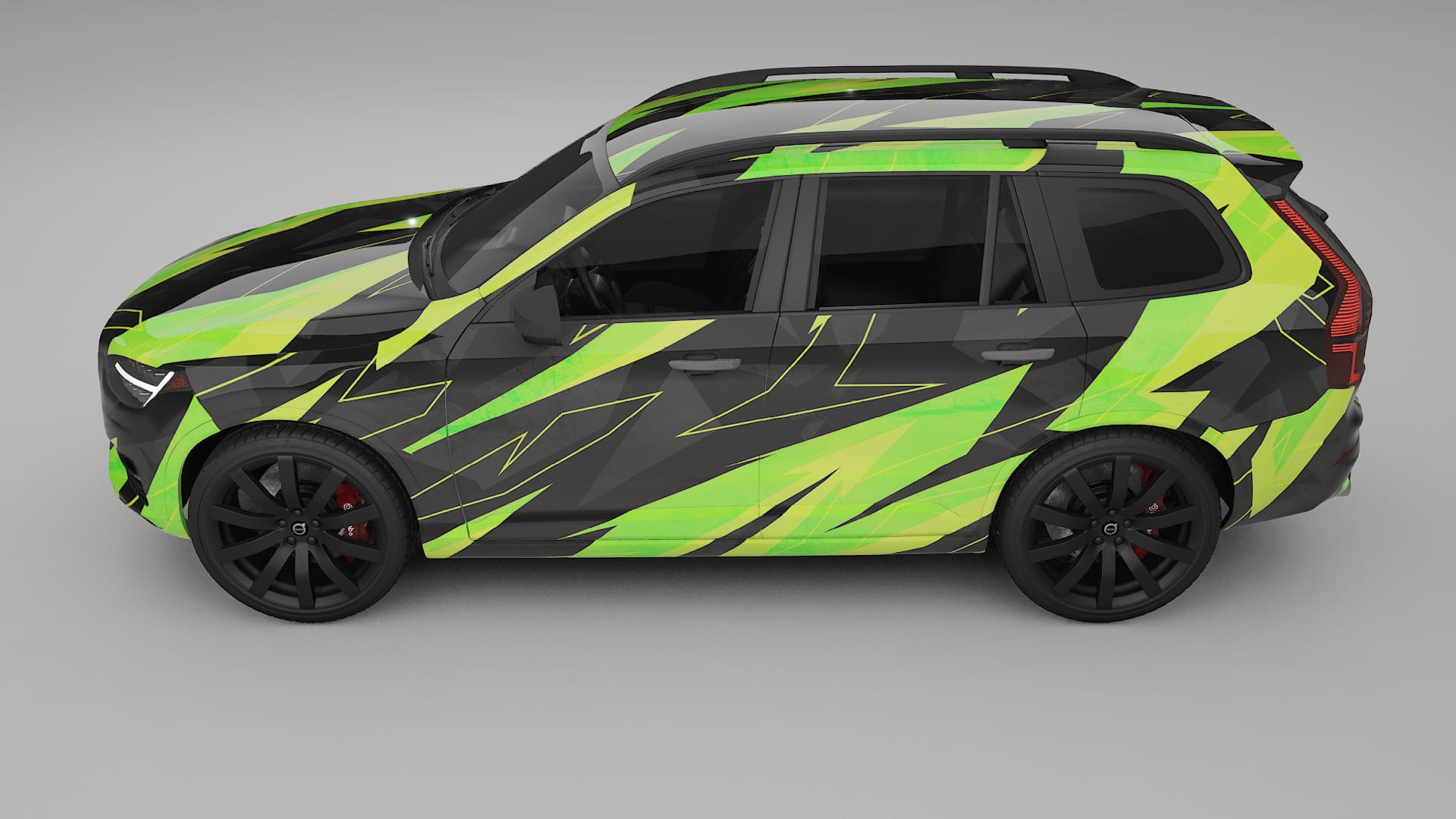 Volvo XC90 SPA NINJA TURTLES – Kit Wrap PPF Personalizzato in Pellicola Poliuretanica Stampabile