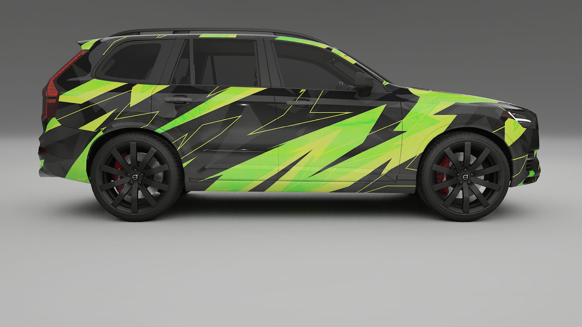 Volvo XC90 SPA NINJA TURTLES – Kit Wrap PPF Personalizzato in Pellicola Poliuretanica Stampabile