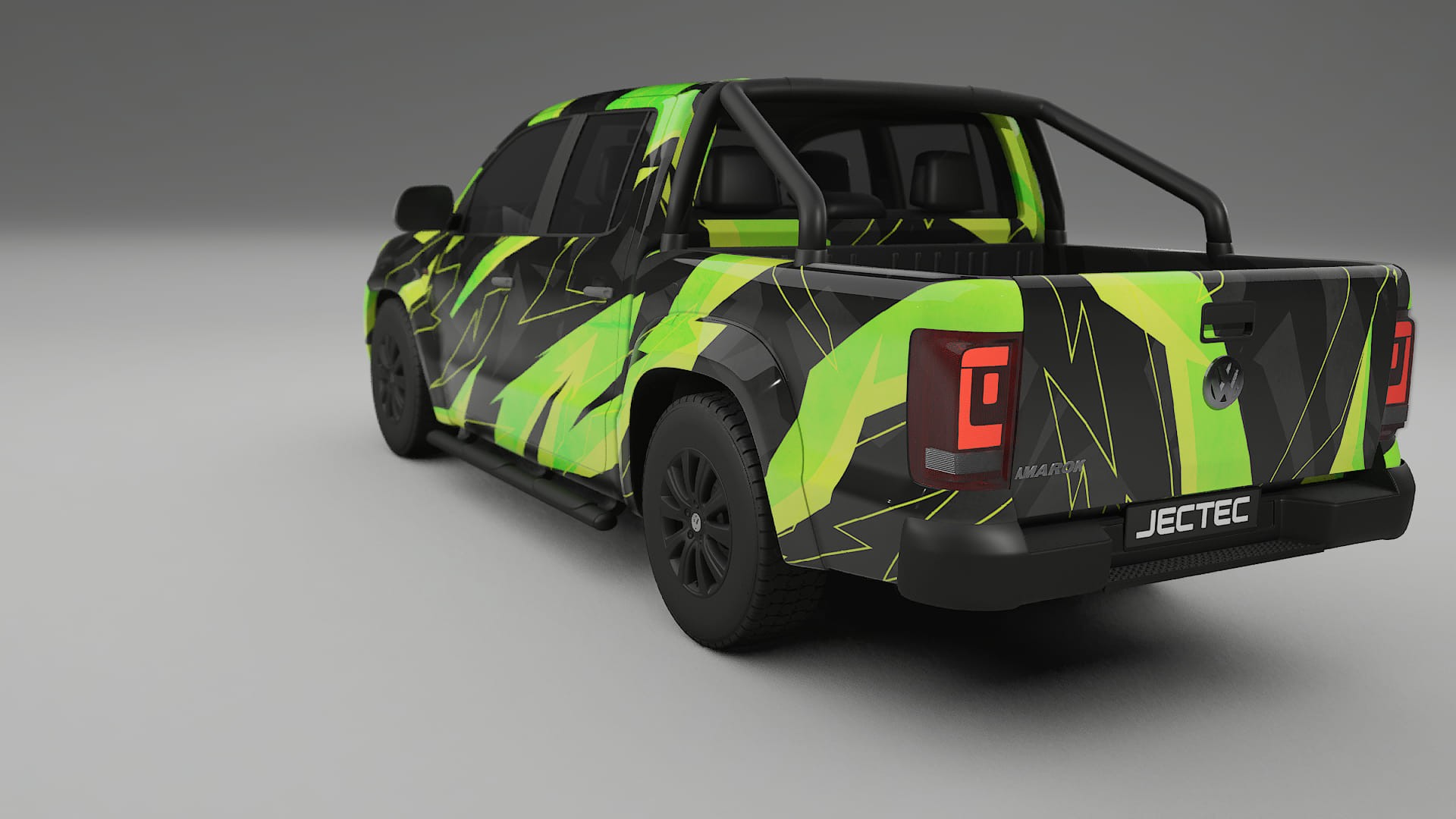 VW Amarok 2H NINJA TURTLES – Kit Wrap PPF Personalizzato in Pellicola Poliuretanica Stampabile