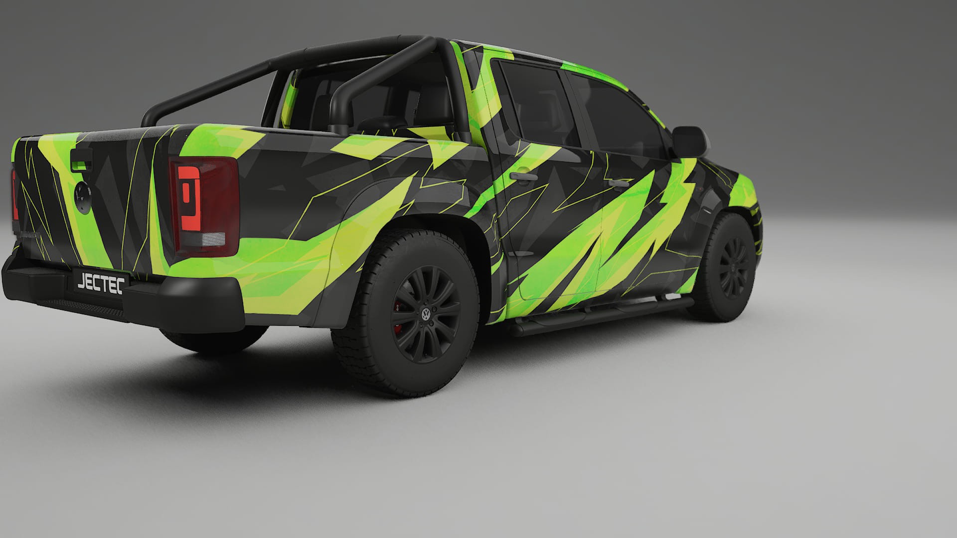 VW Amarok 2H NINJA TURTLES – Kit Wrap PPF Personalizzato in Pellicola Poliuretanica Stampabile