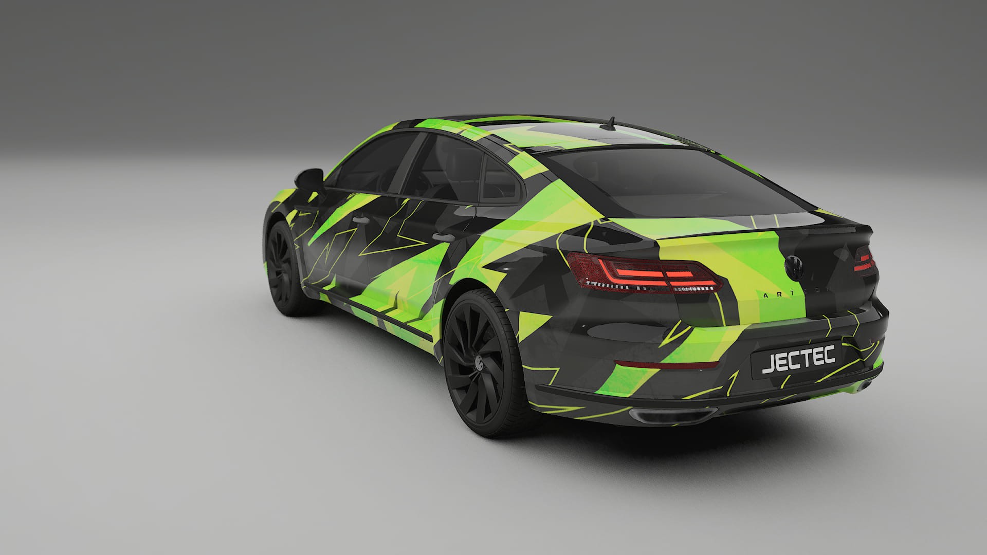 VW Arteon R 3H prefacelift pre-LCI NINJA TURTLES – Kit Wrap PPF Personalizzato in Pellicola Poliuretanica Stampabile