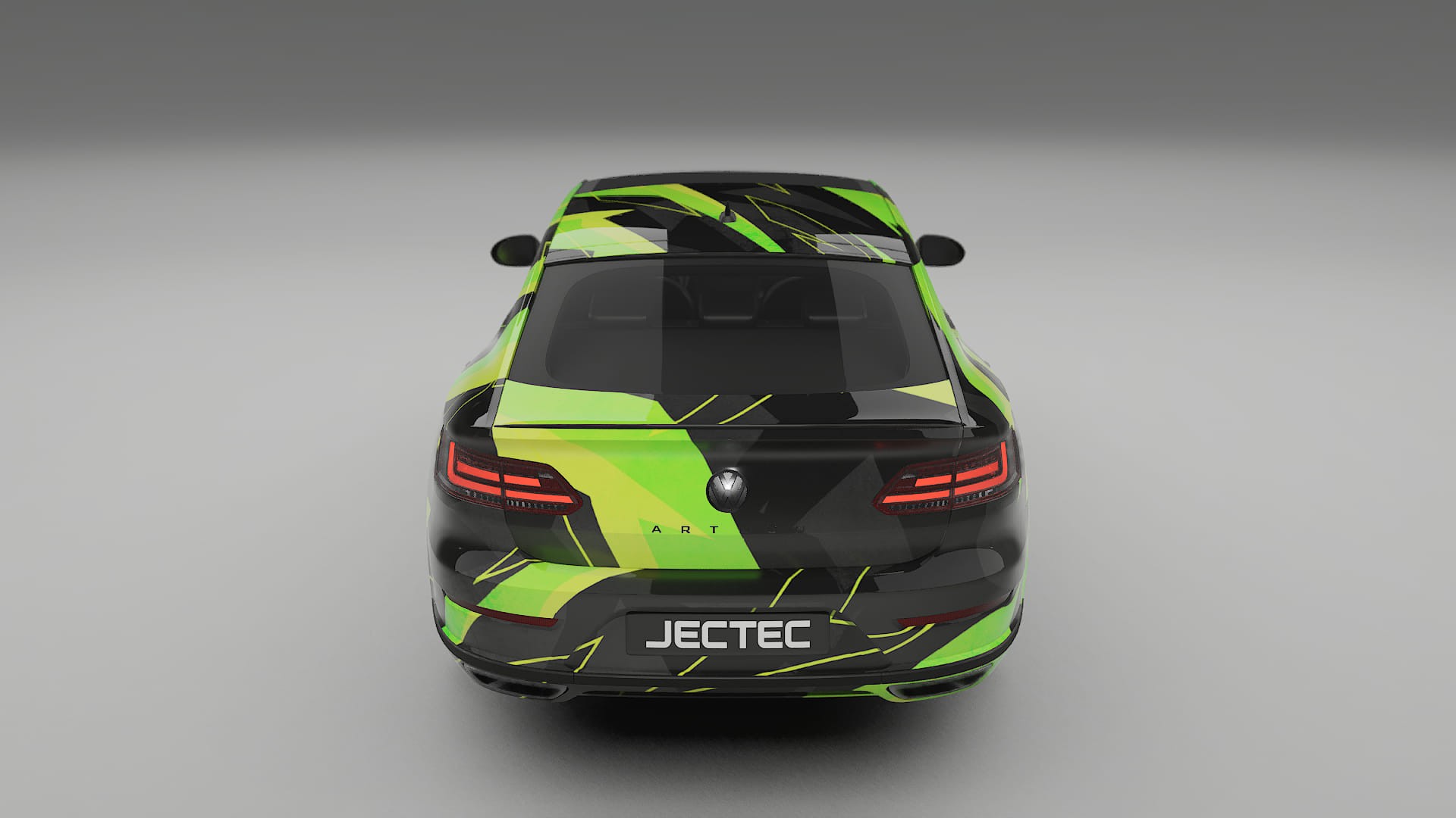 VW Arteon R 3H prefacelift pre-LCI NINJA TURTLES – Kit Wrap PPF Personalizzato in Pellicola Poliuretanica Stampabile