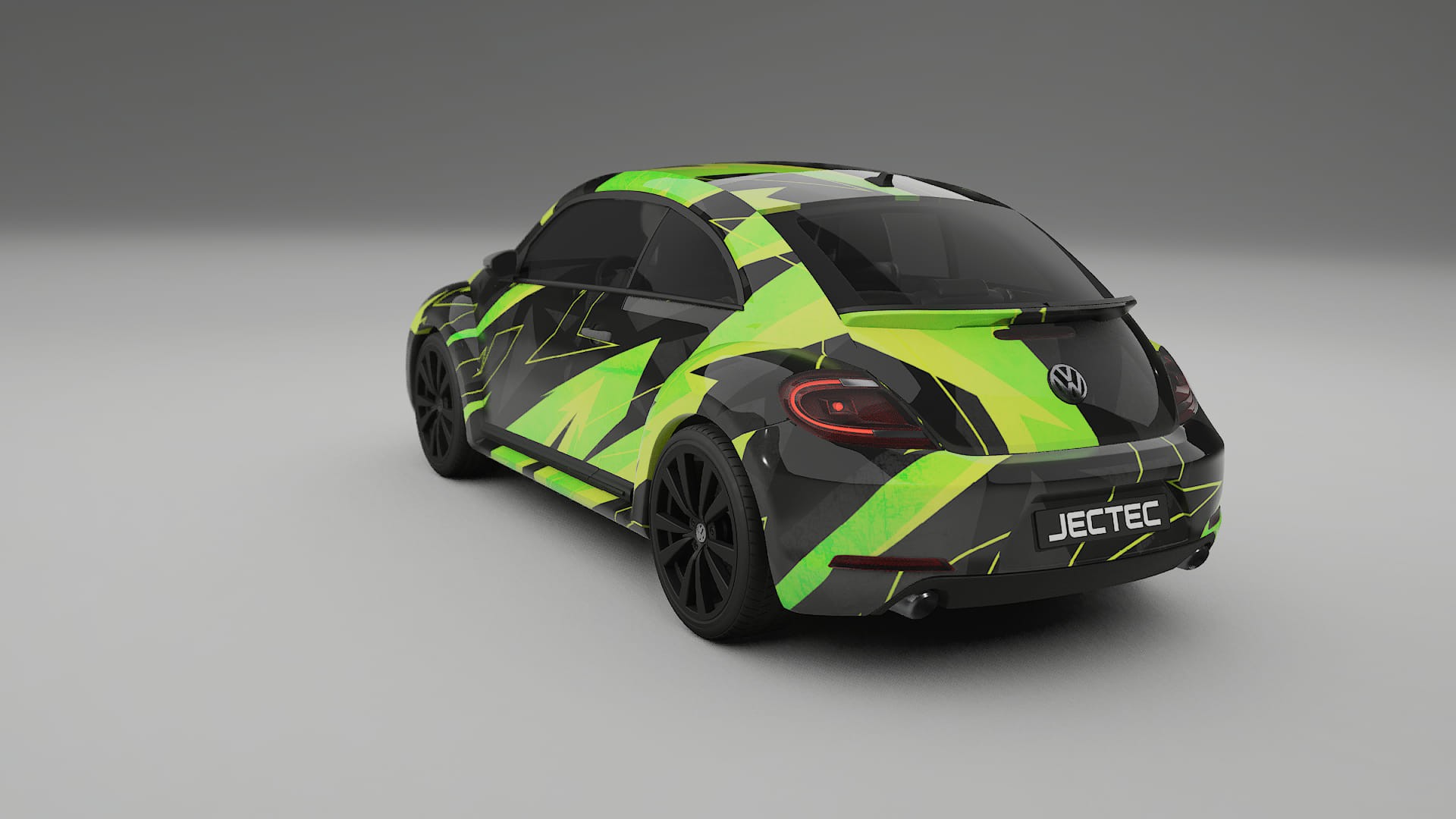 VW Beetle A5 prefacelift pre-LCI NINJA TURTLES – Kit Wrap PPF Personalizzato in Pellicola Poliuretanica Stampabile