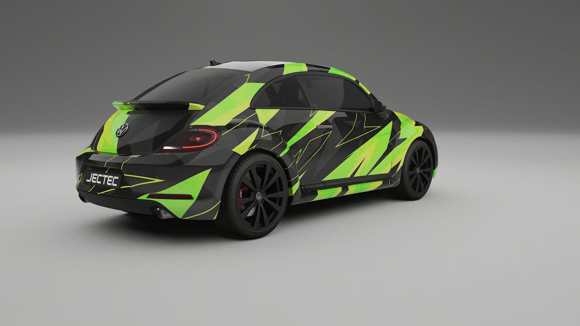 VW Beetle A5 prefacelift pre-LCI NINJA TURTLES – Kit Wrap PPF Personalizzato in Pellicola Poliuretanica Stampabile